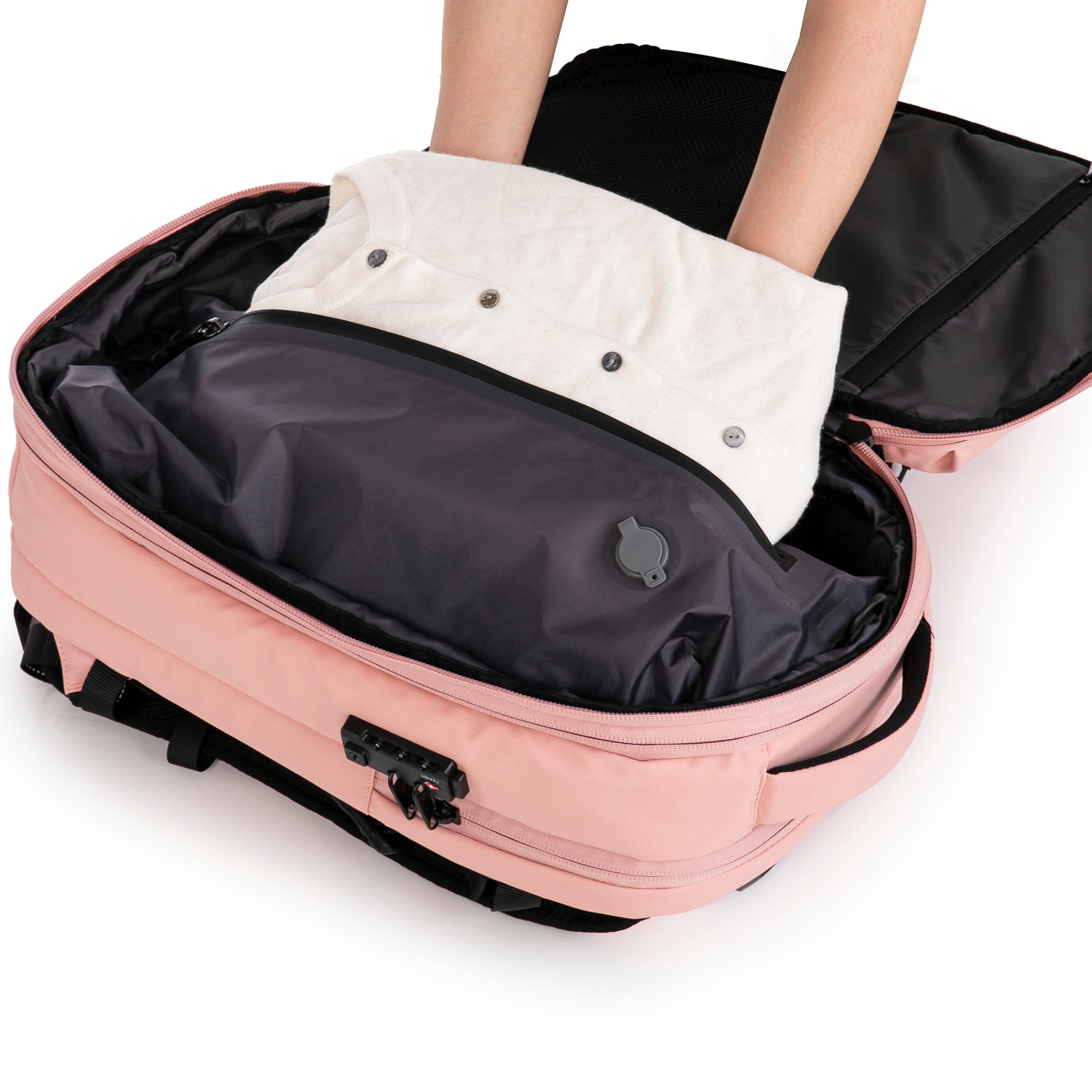 Zaino comprimibile V2 – Con o senza pompa, sacco di compressione incluso