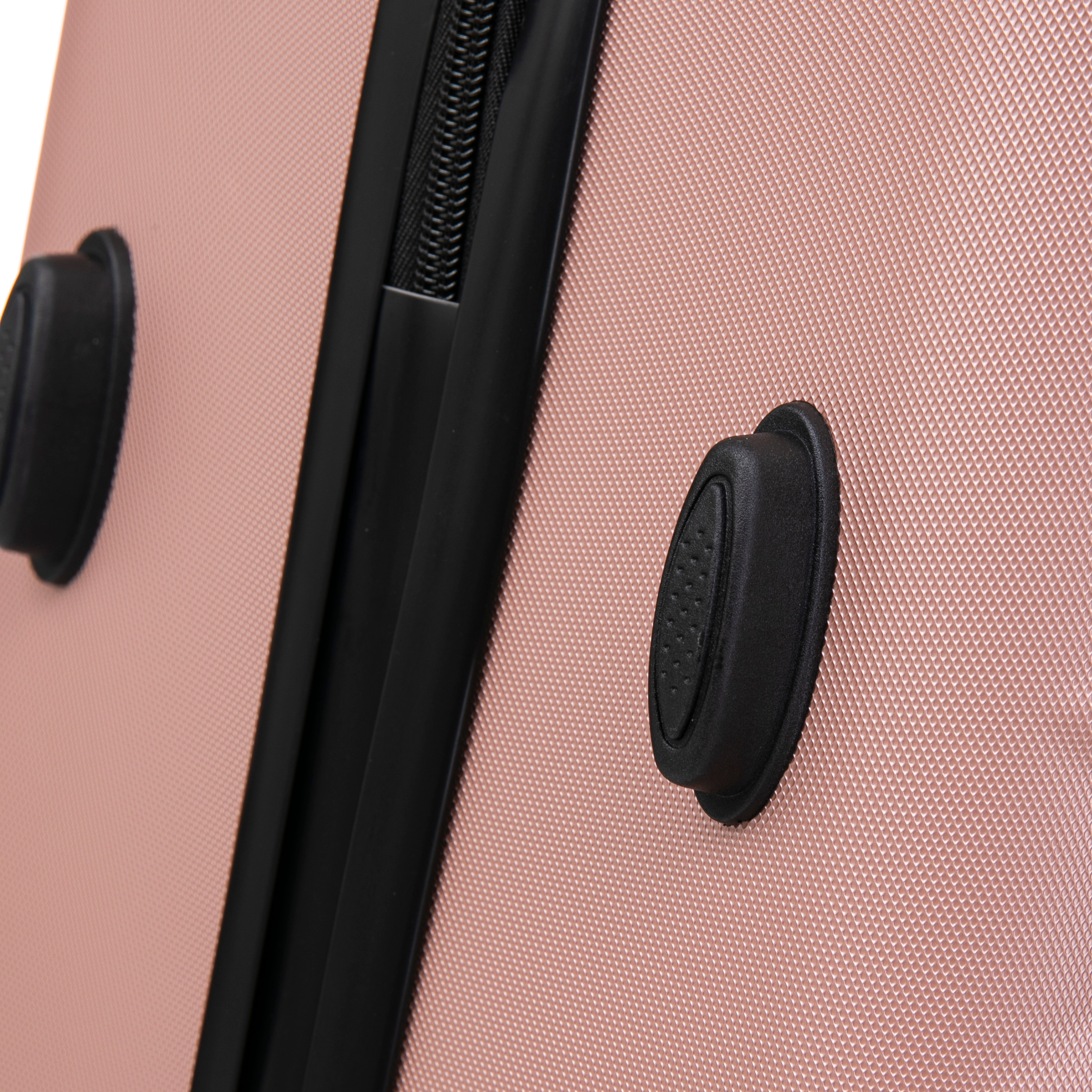 Set di valigie Urban da 6 pezzi | Valigia da cabina | Valigia media | Valigia grande | 2x Beauty Case – Oro Rosa