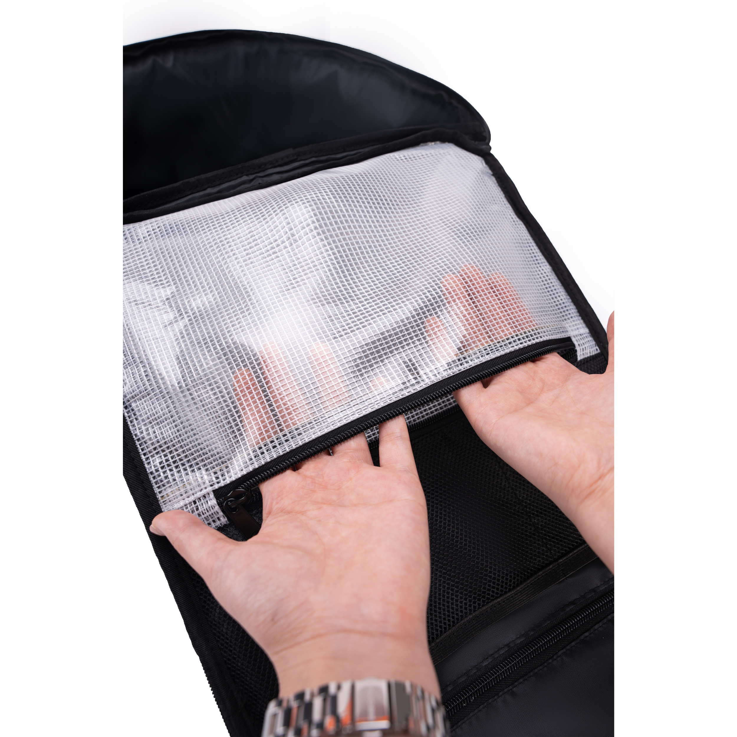 Zaino sottovuoto CELIMS 40x30x20 - Bagaglio a mano - Impermeabile - Rosa