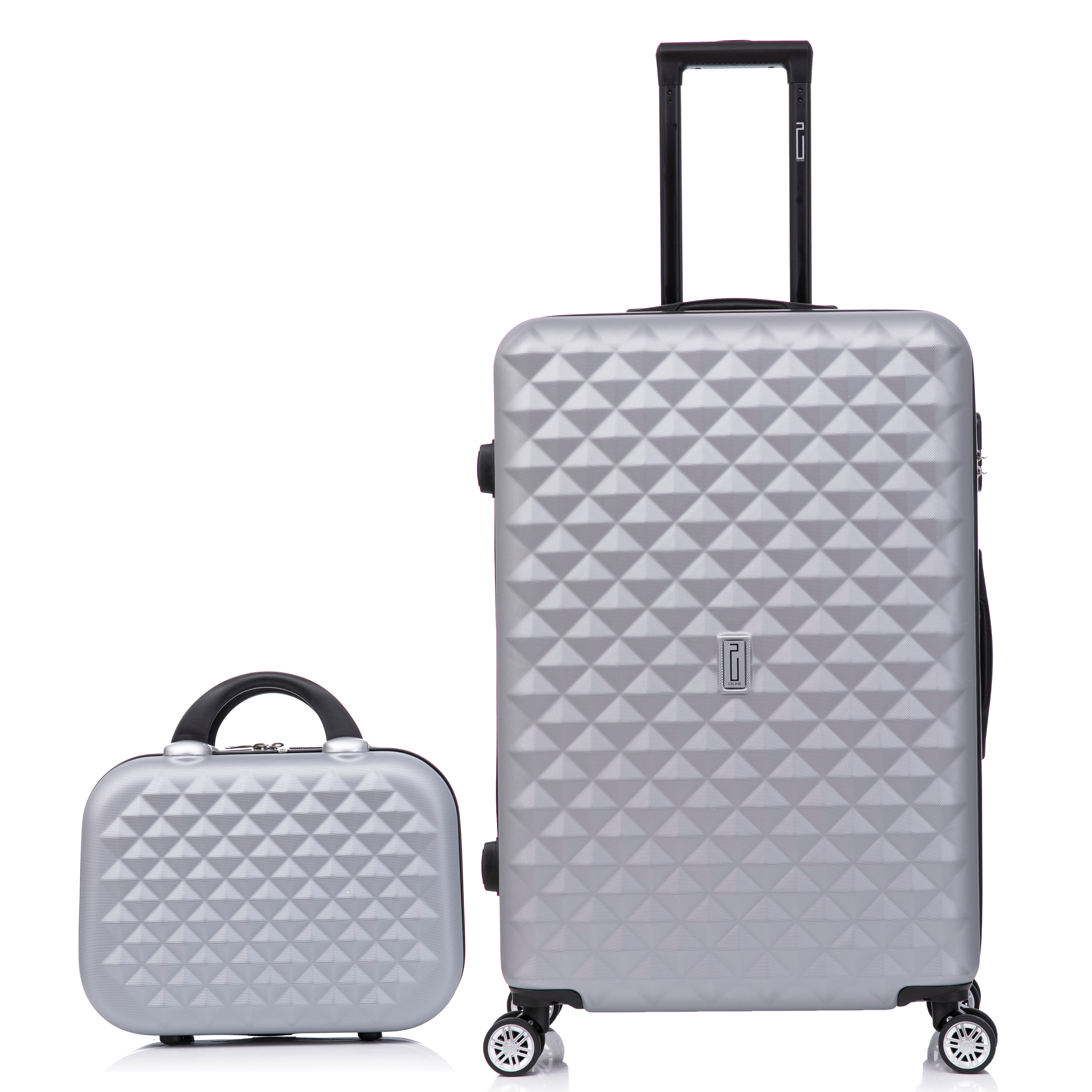 🎁 Valigia in ABS con beauty case - L (65 cm) (sconto del 100%)