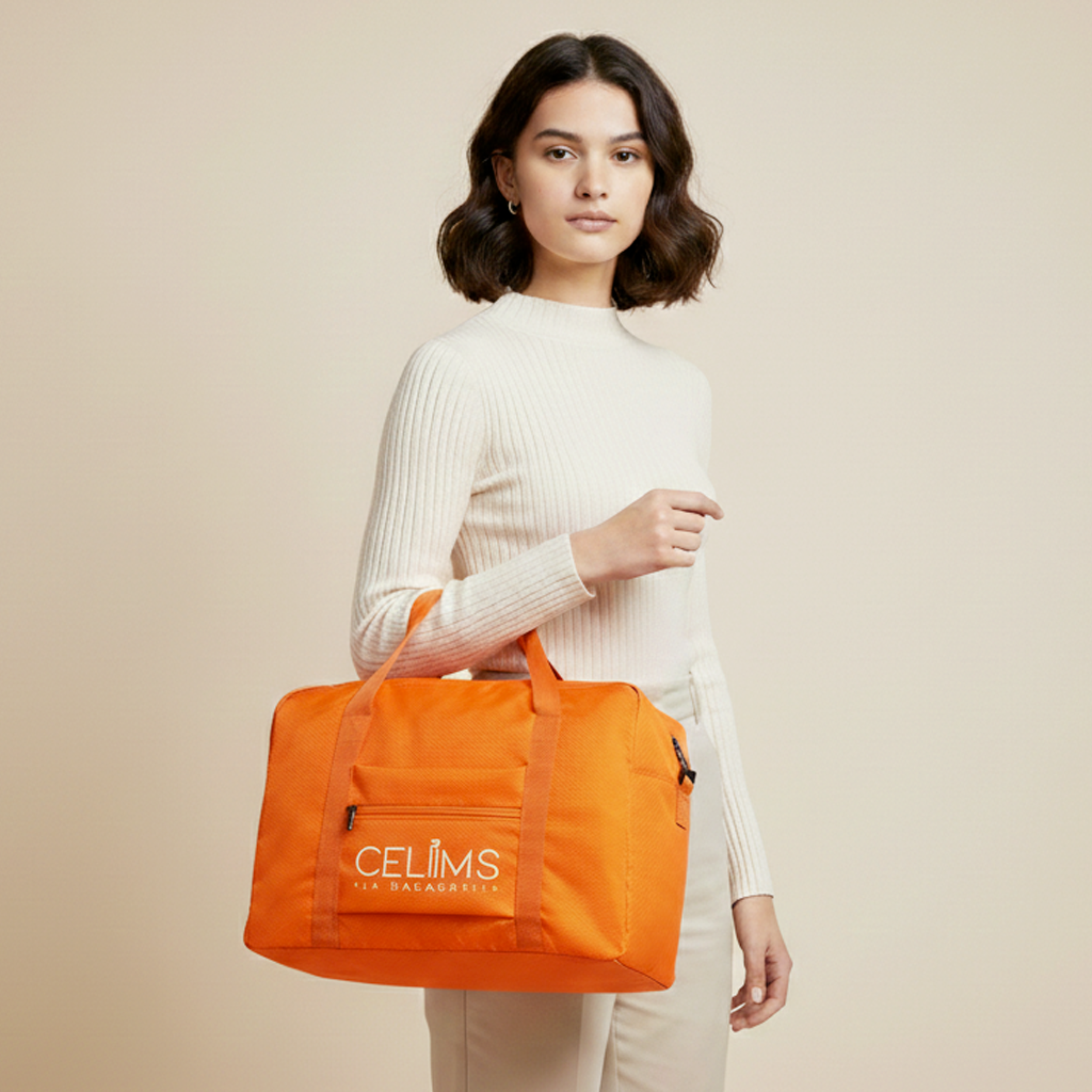 Borsa a Mano CELIMS 40x30x20 – Pieghevole Ultra Compatta – Nylon Ripstop Impermeabile – Ultraleggera