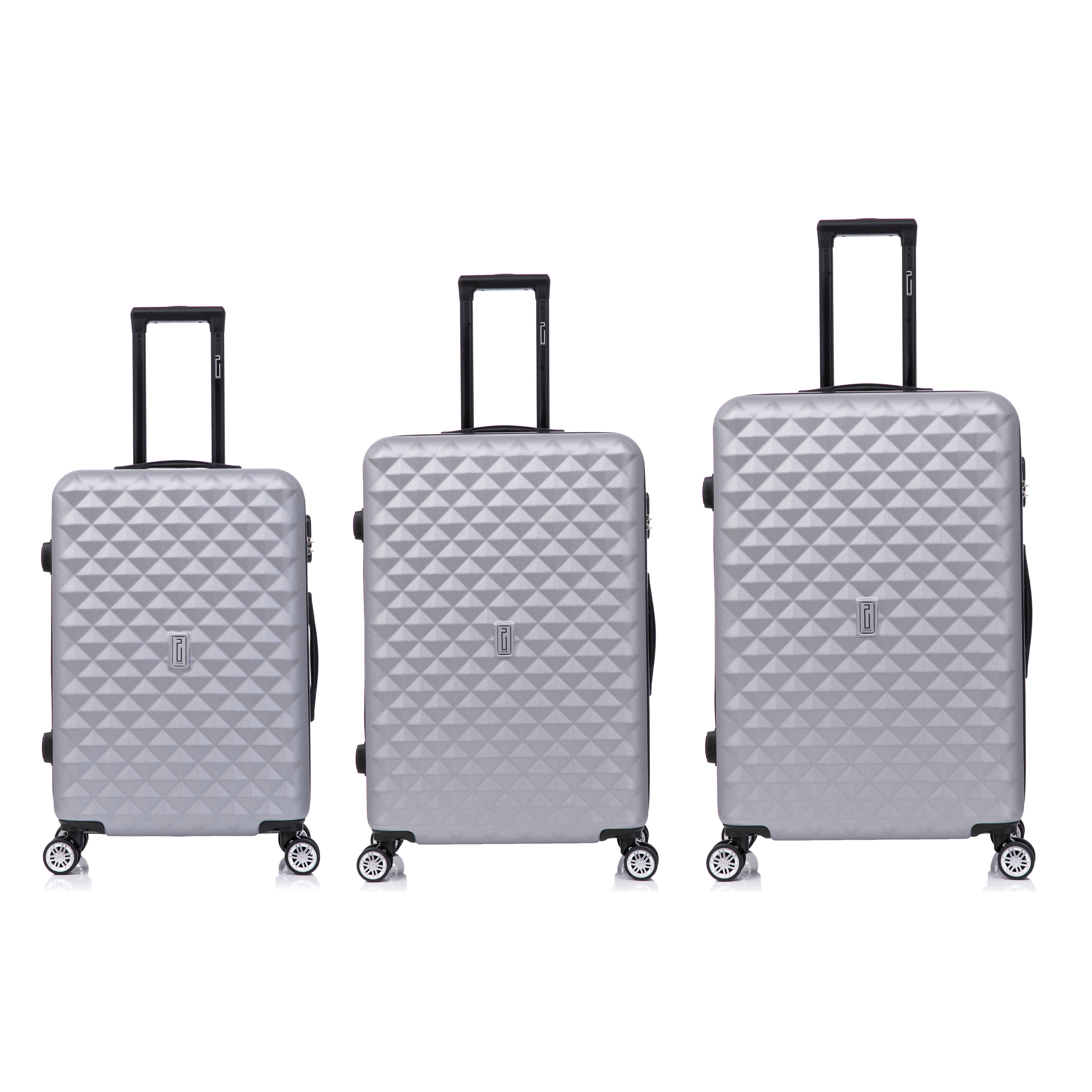 3-Piece Urban Luggage Set | Cabin Suitcase | Medium Suitcase | Large Suitcase – Black