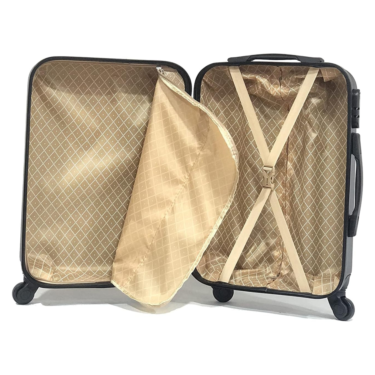 Valise Cabine avec Vanity Urban | Bagage Cabine | 55x40x20 | Noir - Celims France