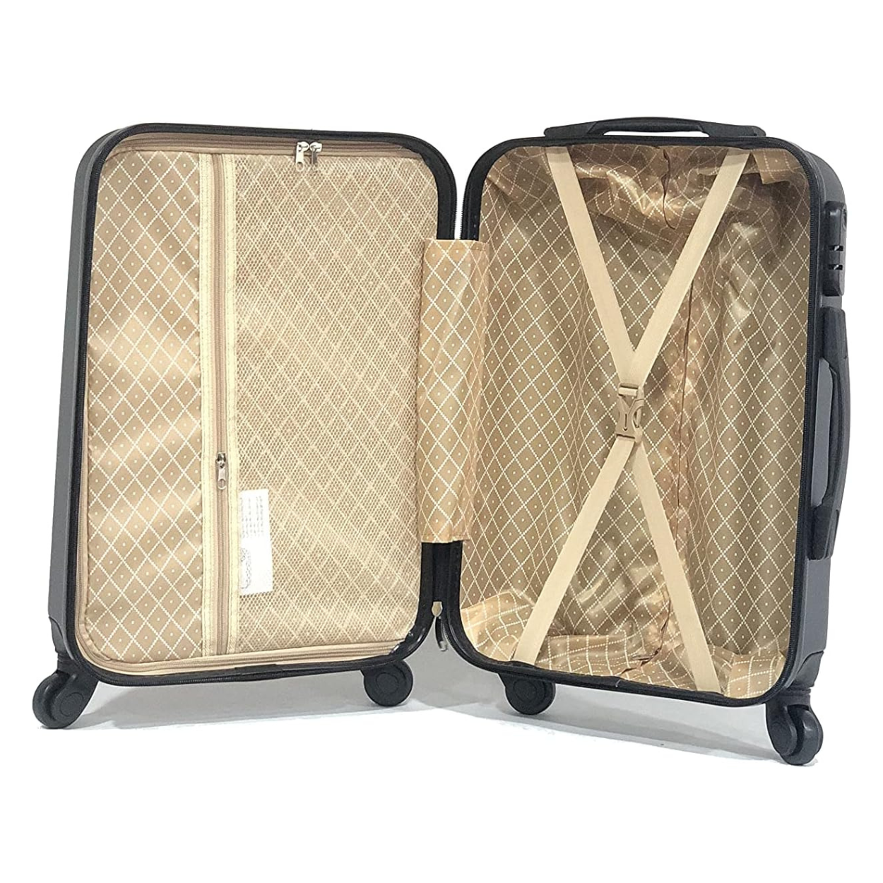 Valise Cabine avec Vanity Urban | Bagage Cabine | 55x40x20 | Noir - Celims France