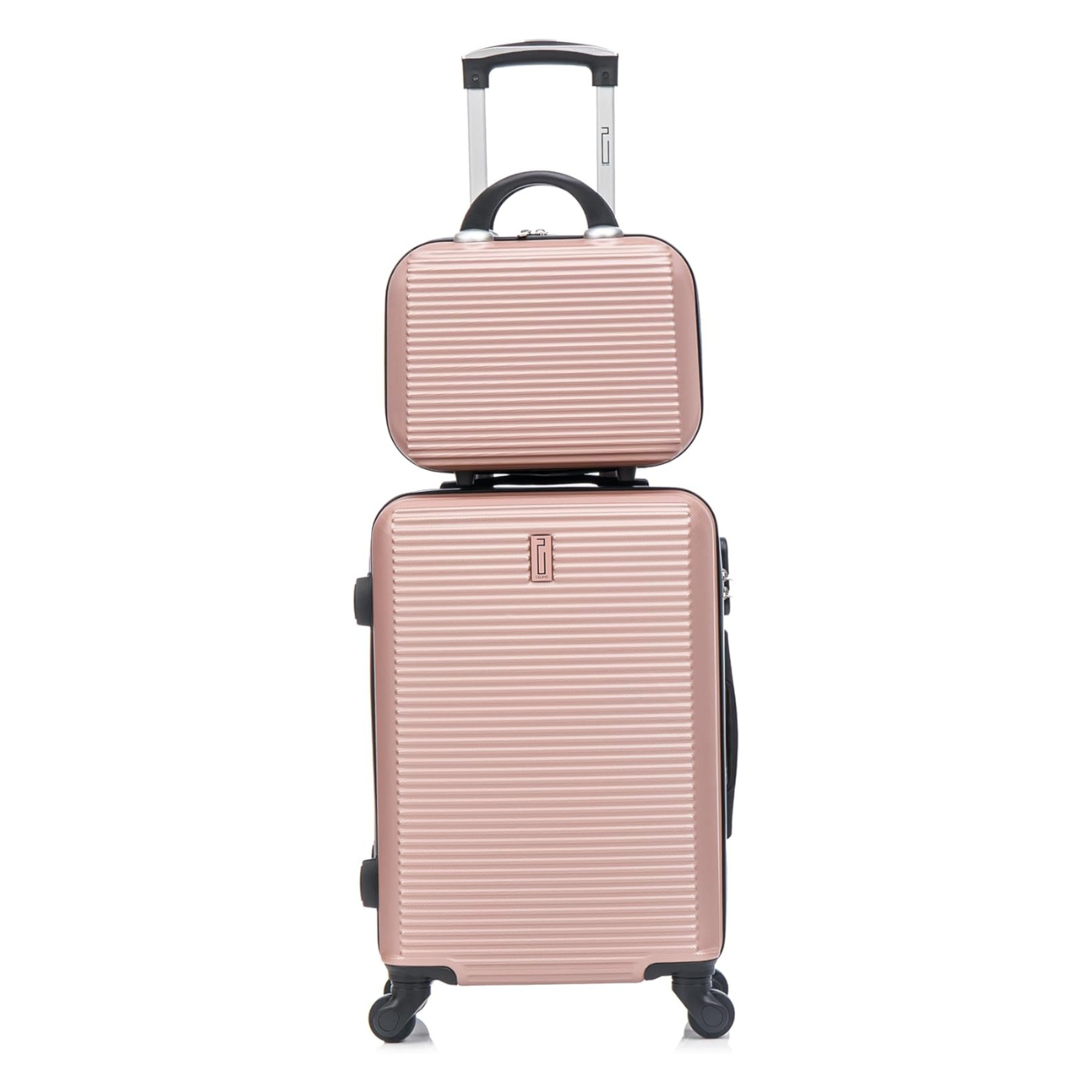 Valise Cabine avec Vanity Week-end | Bagage Cabine | 55x35x25 | Rose Gold - Celims France