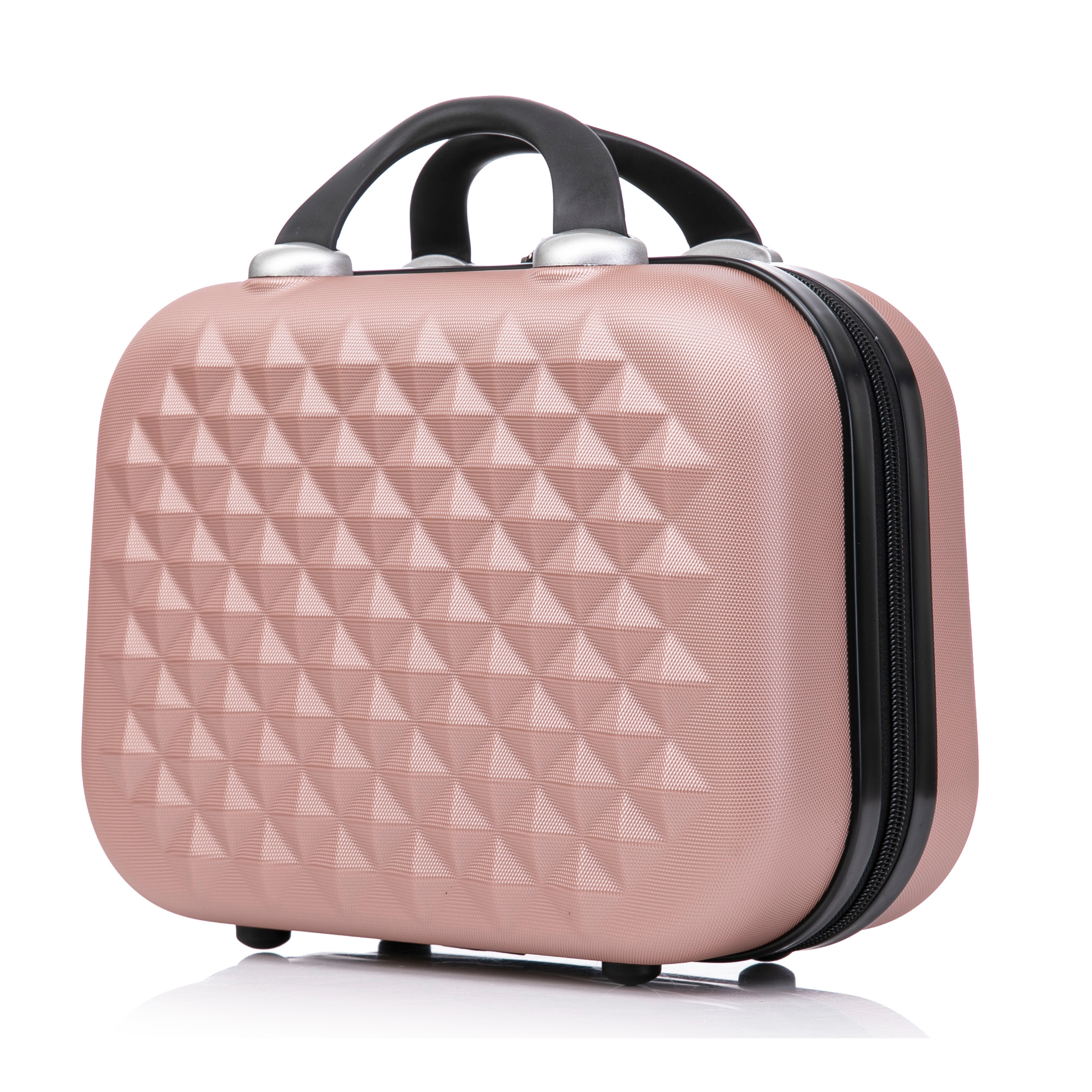 Set di valigie Urban da 6 pezzi | Valigia da cabina | Valigia media | Valigia grande | 2x Beauty Case – Oro Rosa