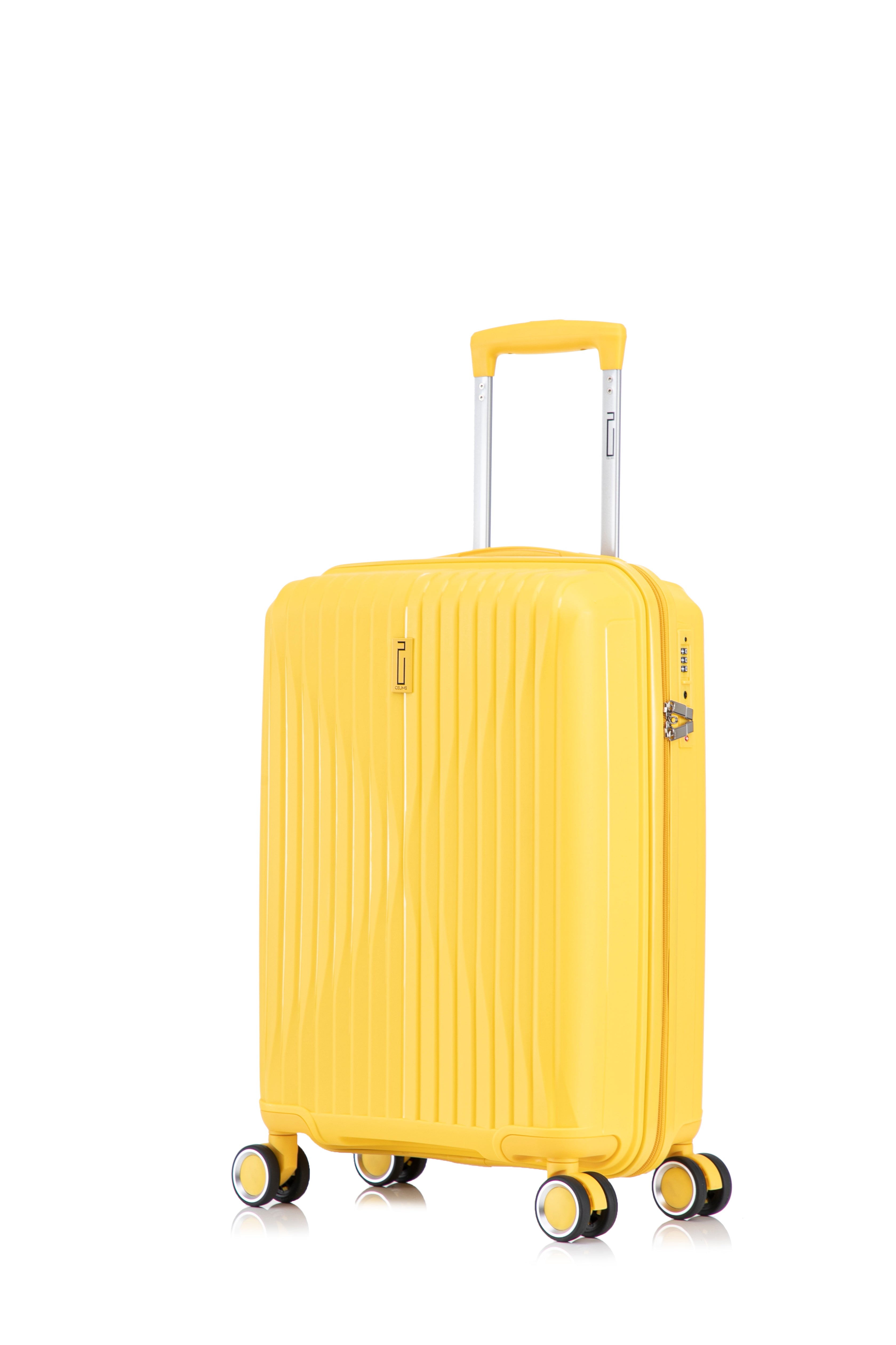 Kabinenkoffer aus Polypropylen | Koffer aus Polypropylen | 55x40x20 | Blau