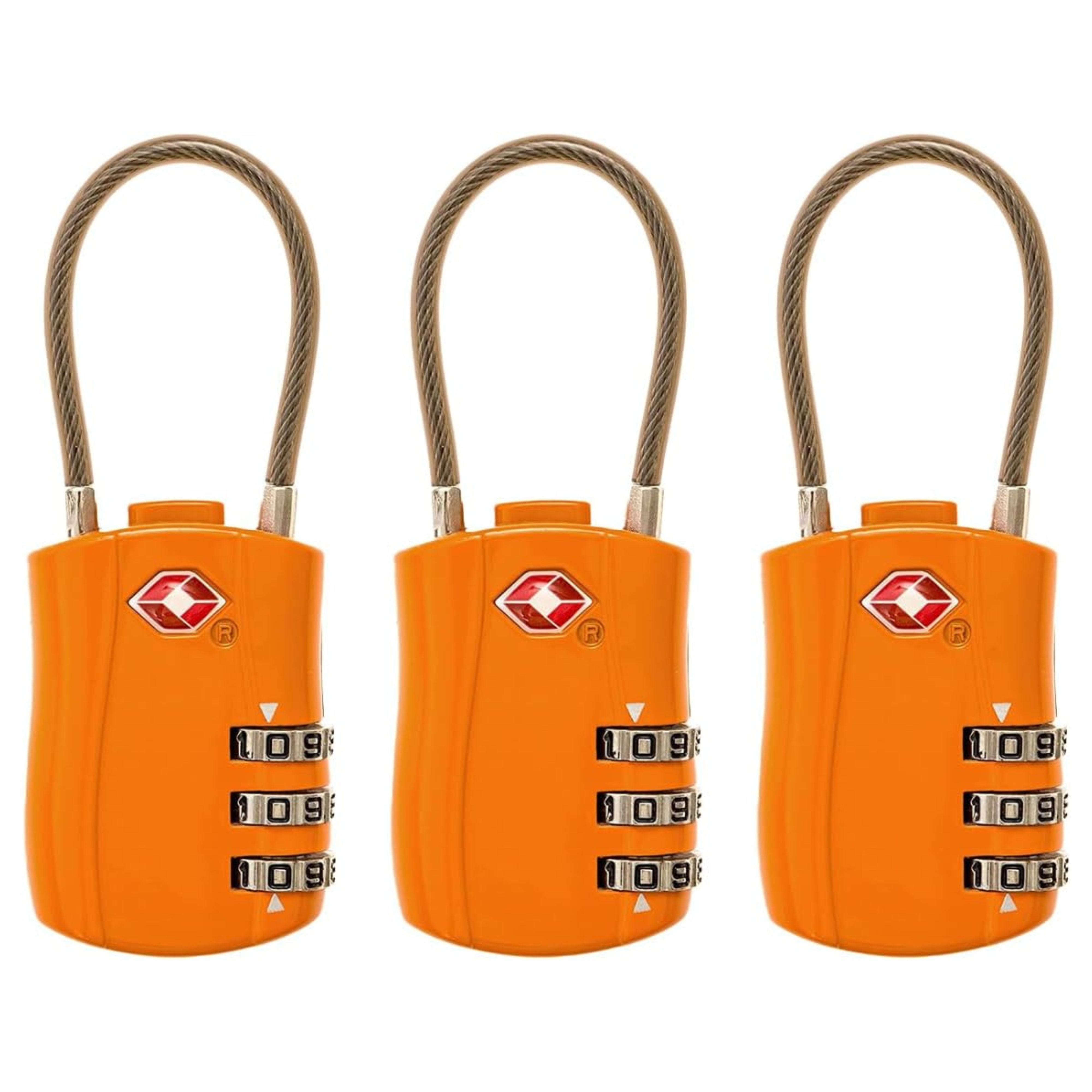 TSA Gepäckschloss für Flugzeuge | Zahlenschloss | Kofferschloss | Idealer Schutz für Ihr Gepäck |