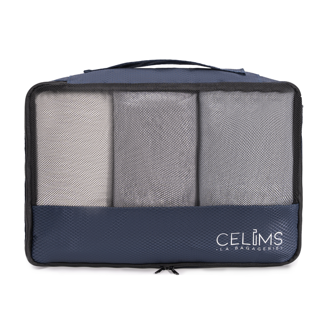 PACKING CUBE – Cube de Rangement Valise – Organisateur Bagage Voyage Léger et Pliable – Accessoire de Voyage