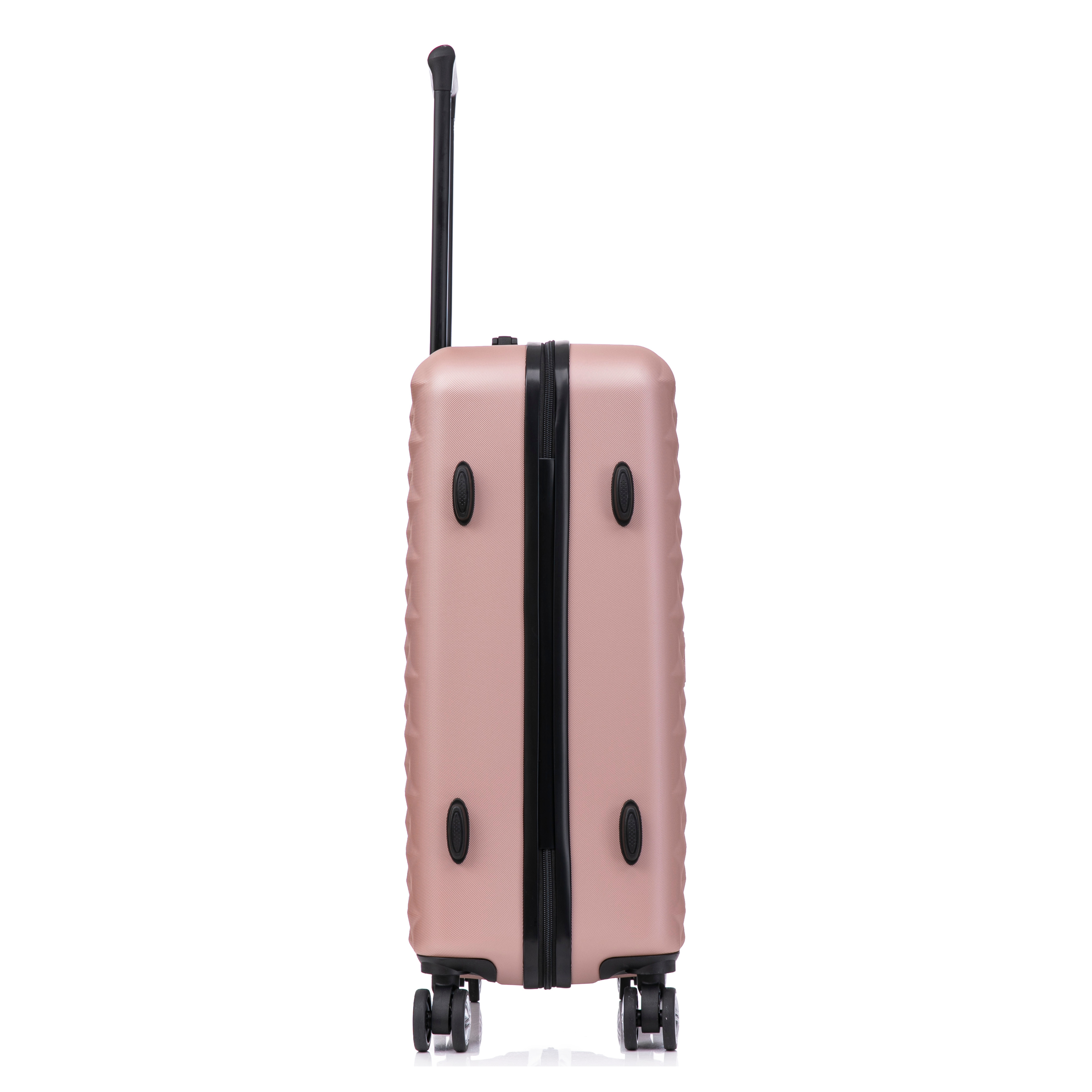 Set di valigie Urban da 6 pezzi | Valigia da cabina | Valigia media | Valigia grande | 2x Beauty Case – Oro Rosa