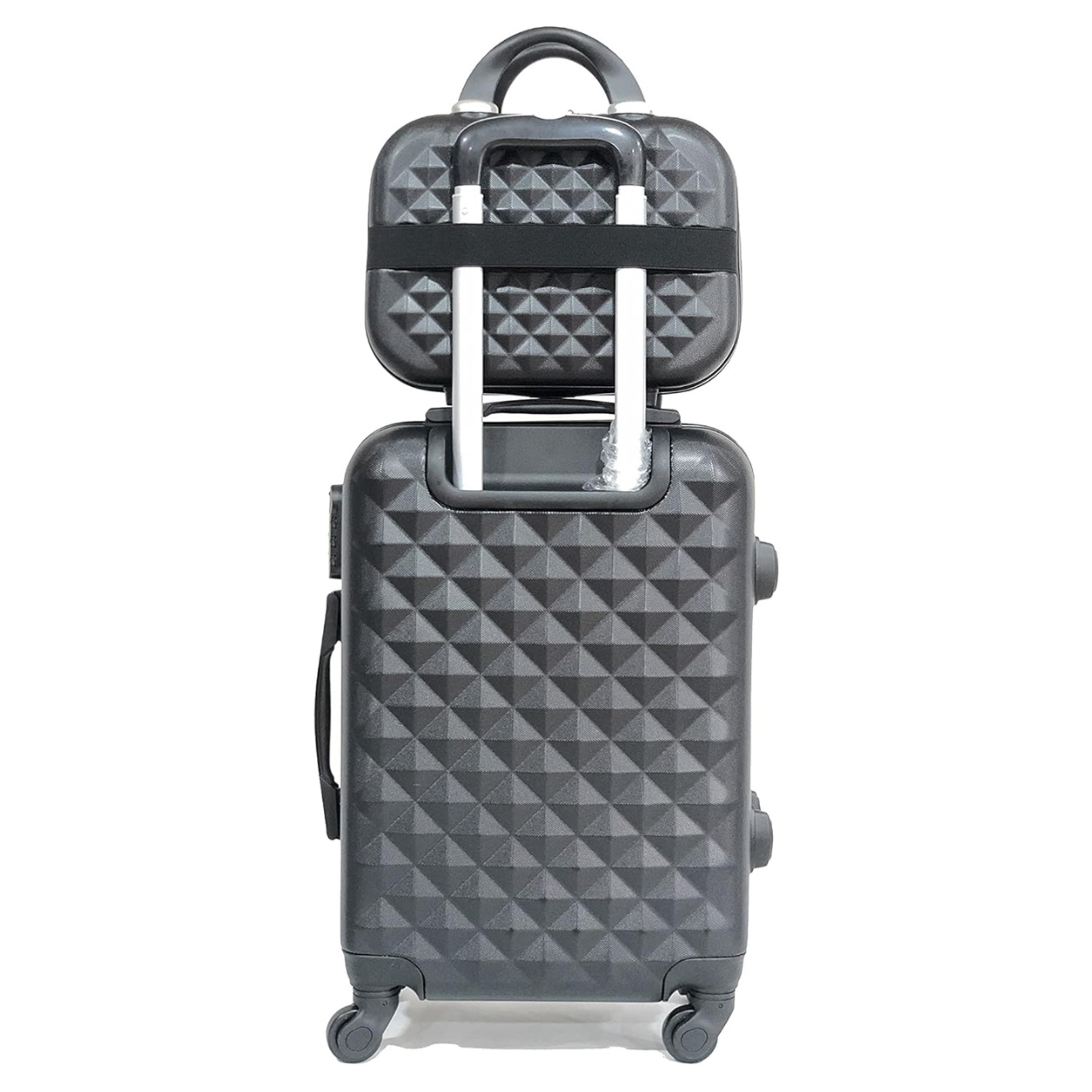 Valise Cabine avec Vanity Urban | Bagage Cabine | 55x40x20 | Noir - Celims France