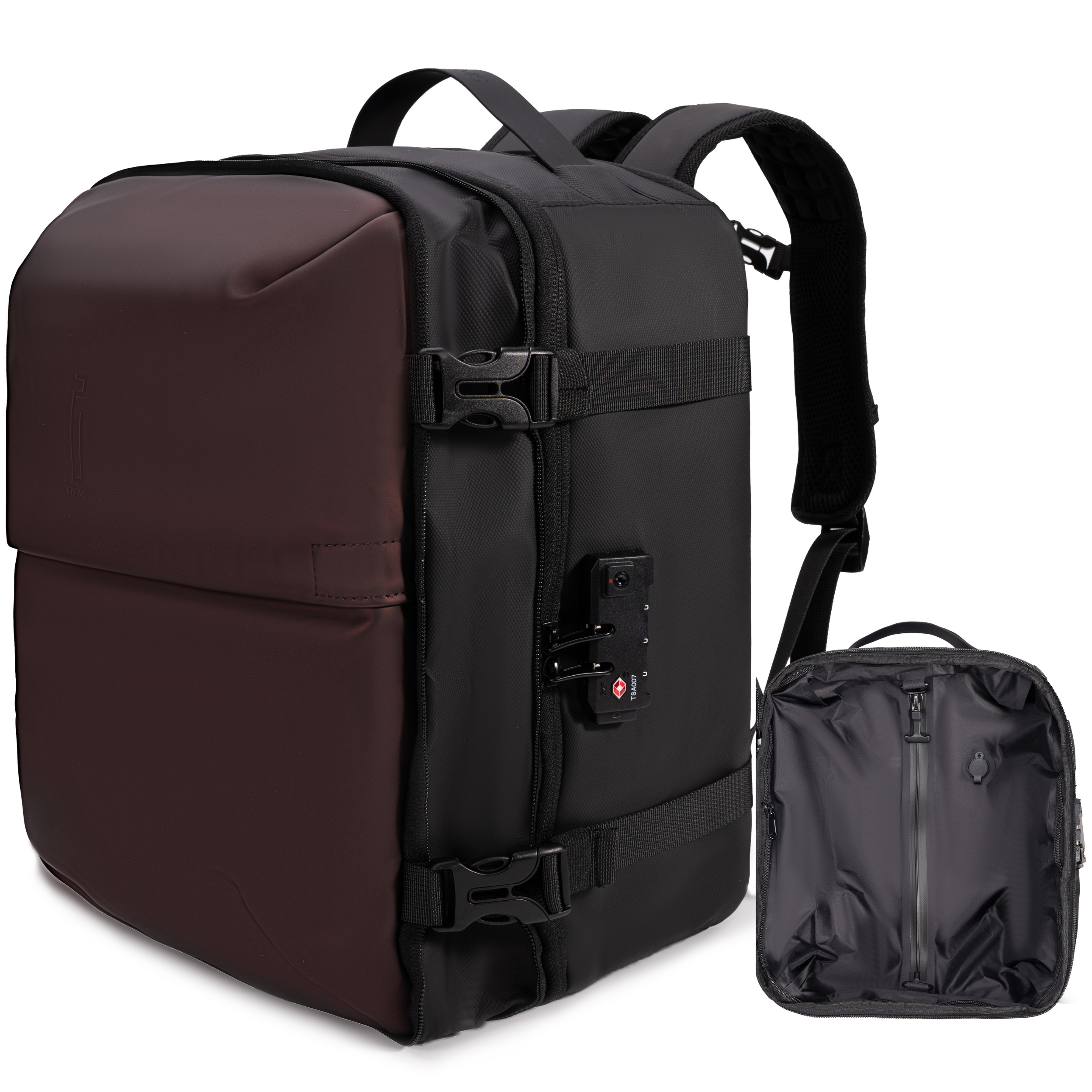 AirPlus – Sac à dos Sous Vide 40x30x20 CELIMS - Bagage à Main - Imperméable - Compartiment Ordinateur Amovible