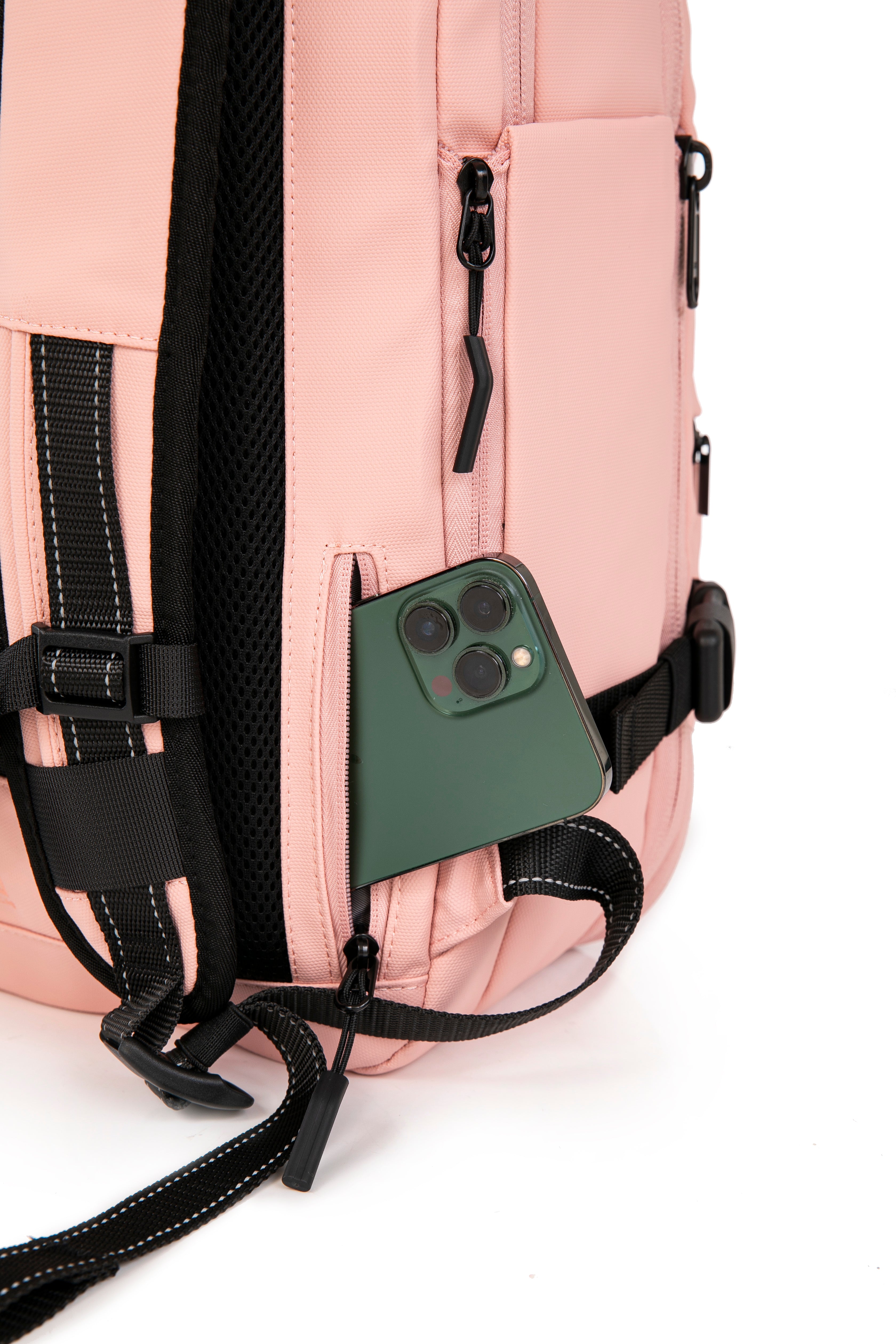 Mochila de viaje | Mochila de vacío | Impermeable – Negro con bomba