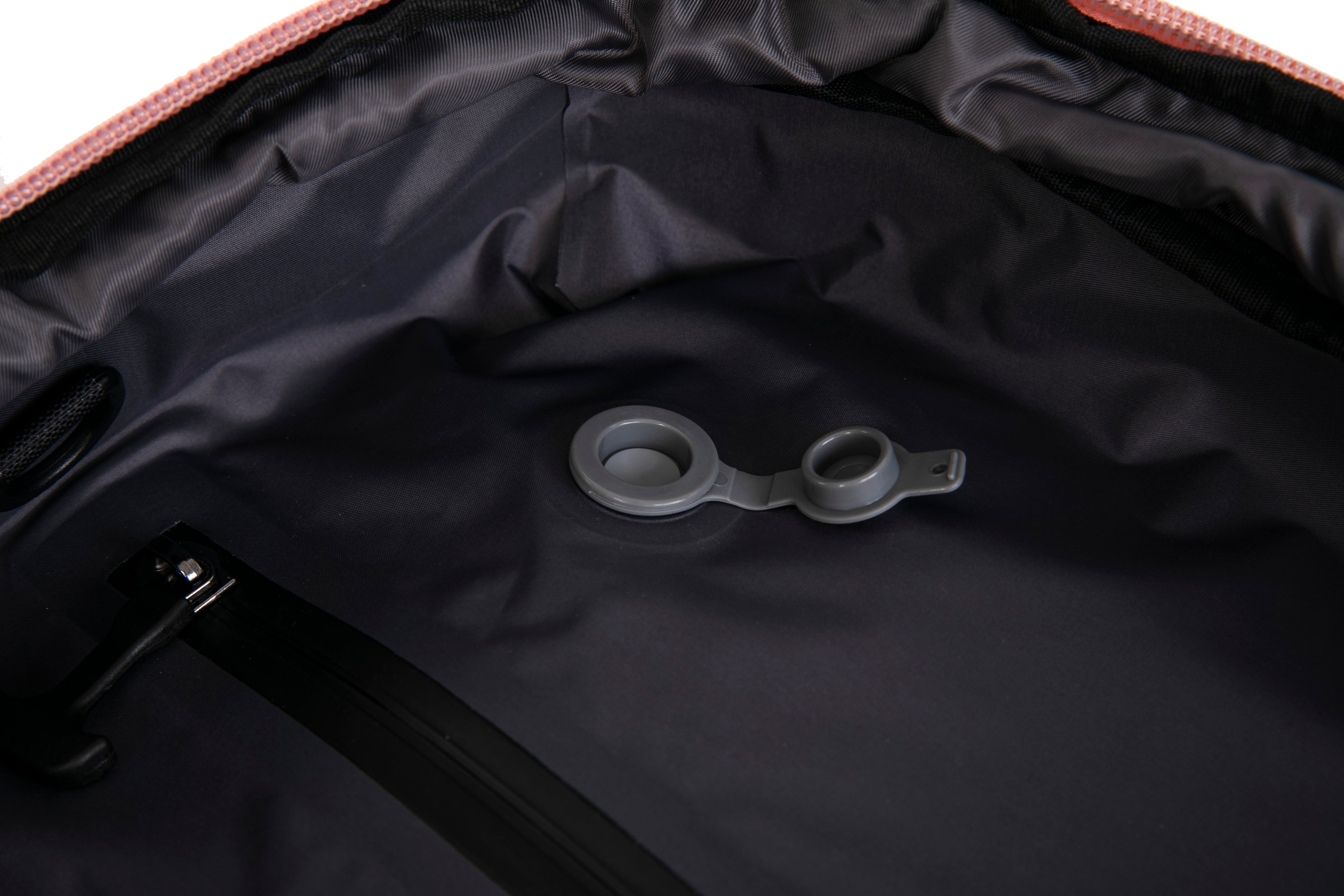 Mochila de viaje | Mochila de vacío | Impermeable – Negro con bomba