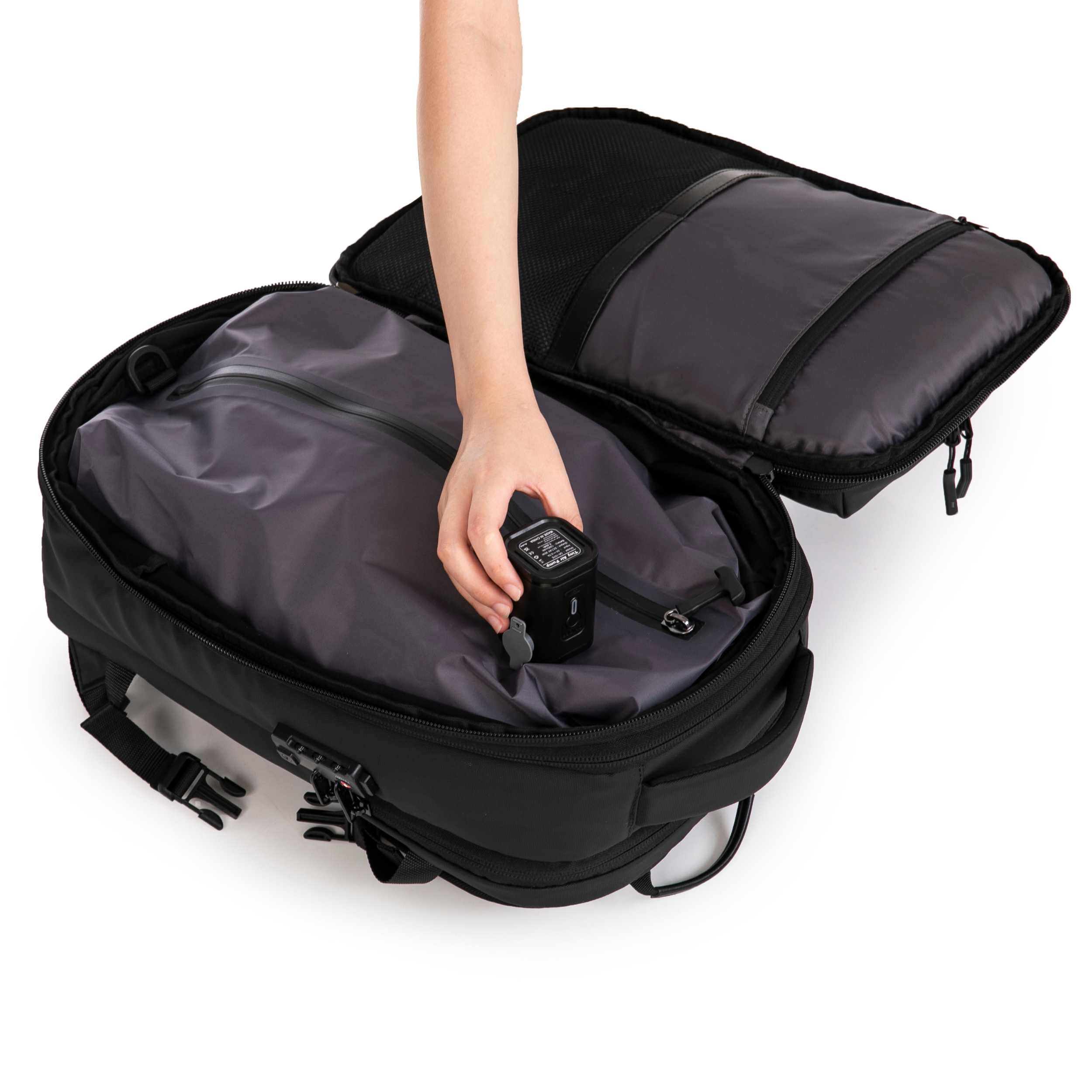 Zaino comprimibile V2 – Con o senza pompa, sacco di compressione incluso