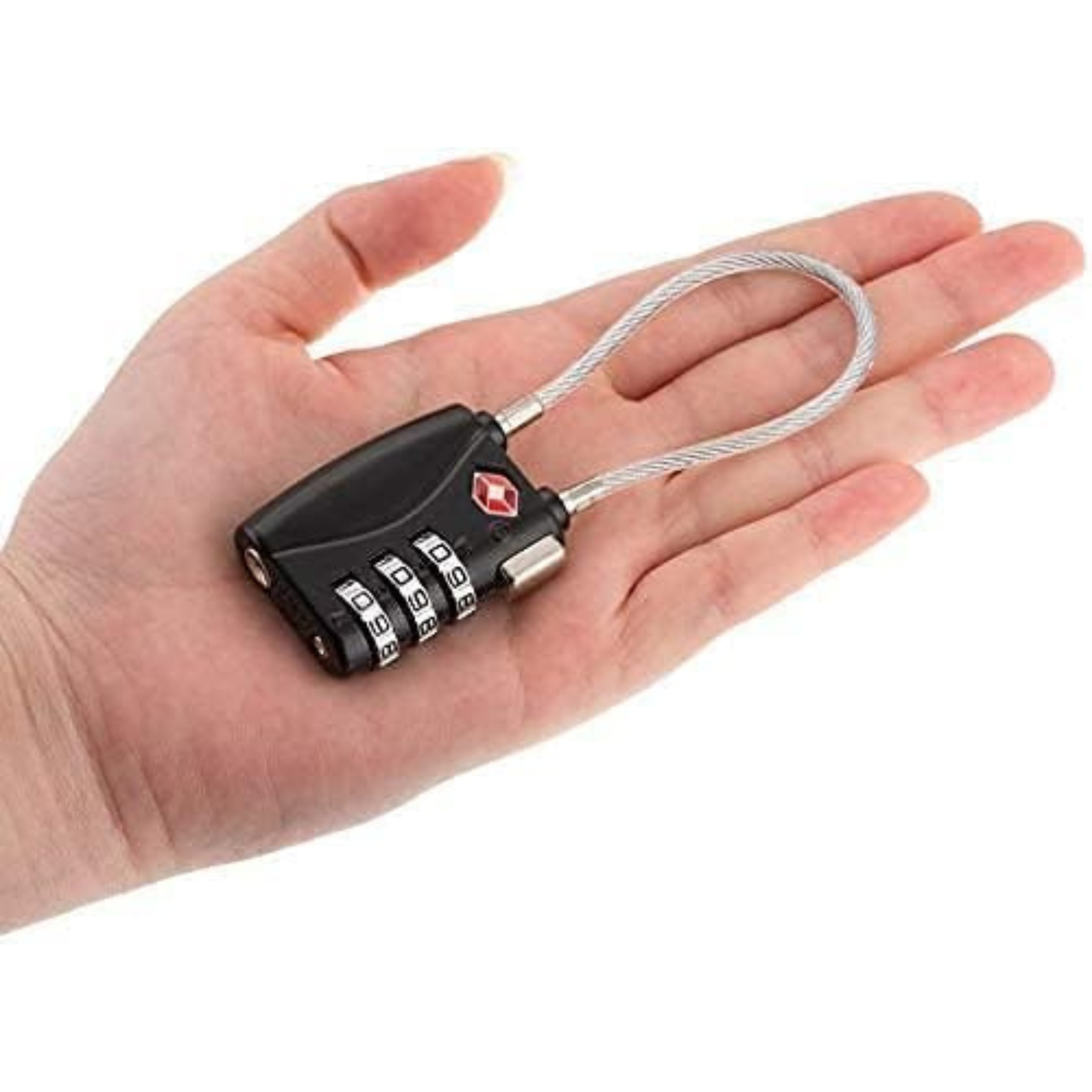 TSA Gepäckschloss für Flugzeuge | Zahlenschloss | Kofferschloss | Idealer Schutz für Ihr Gepäck |