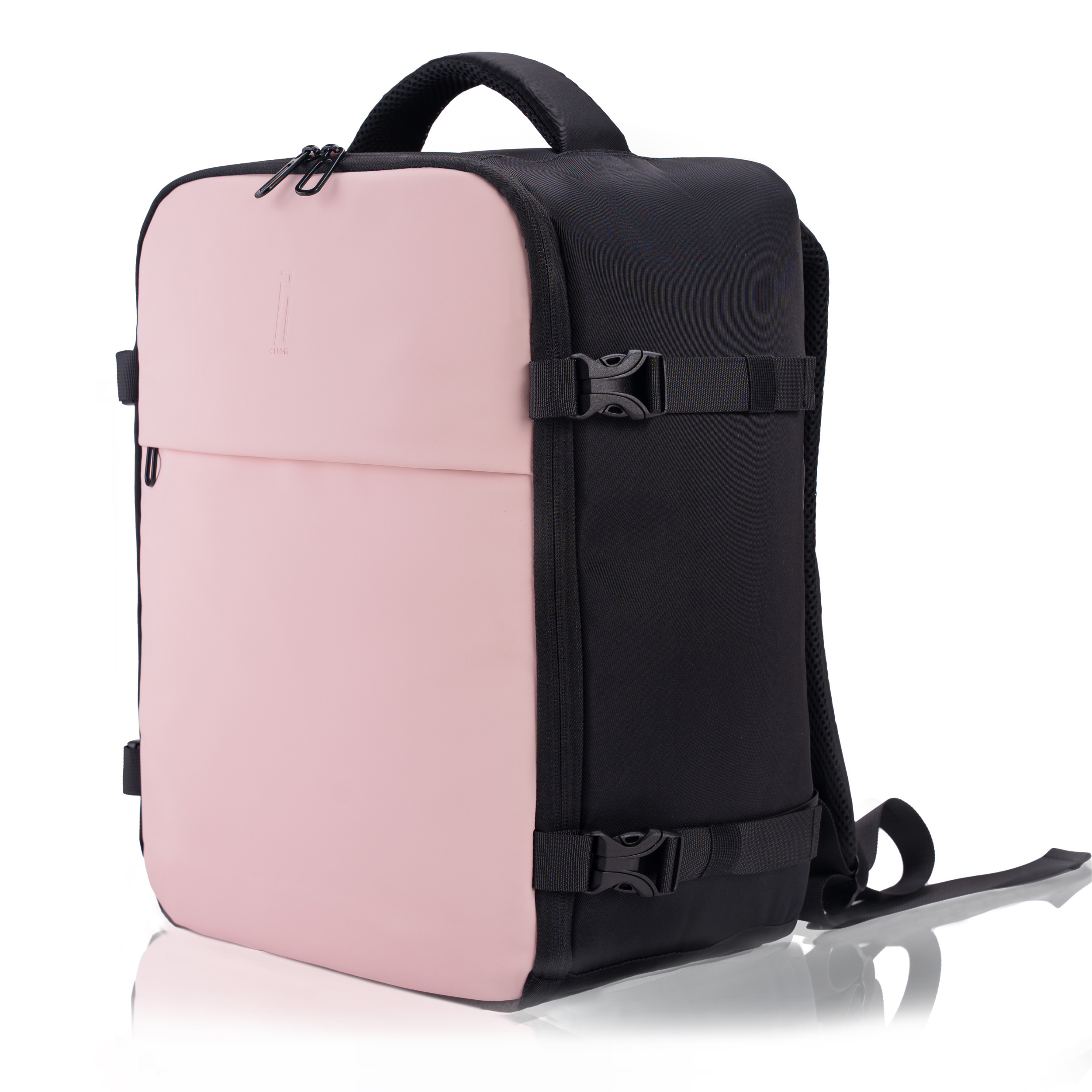 Zaino CELIMS 40x30x20 - Bagaglio a mano - Impermeabile - Rosa
