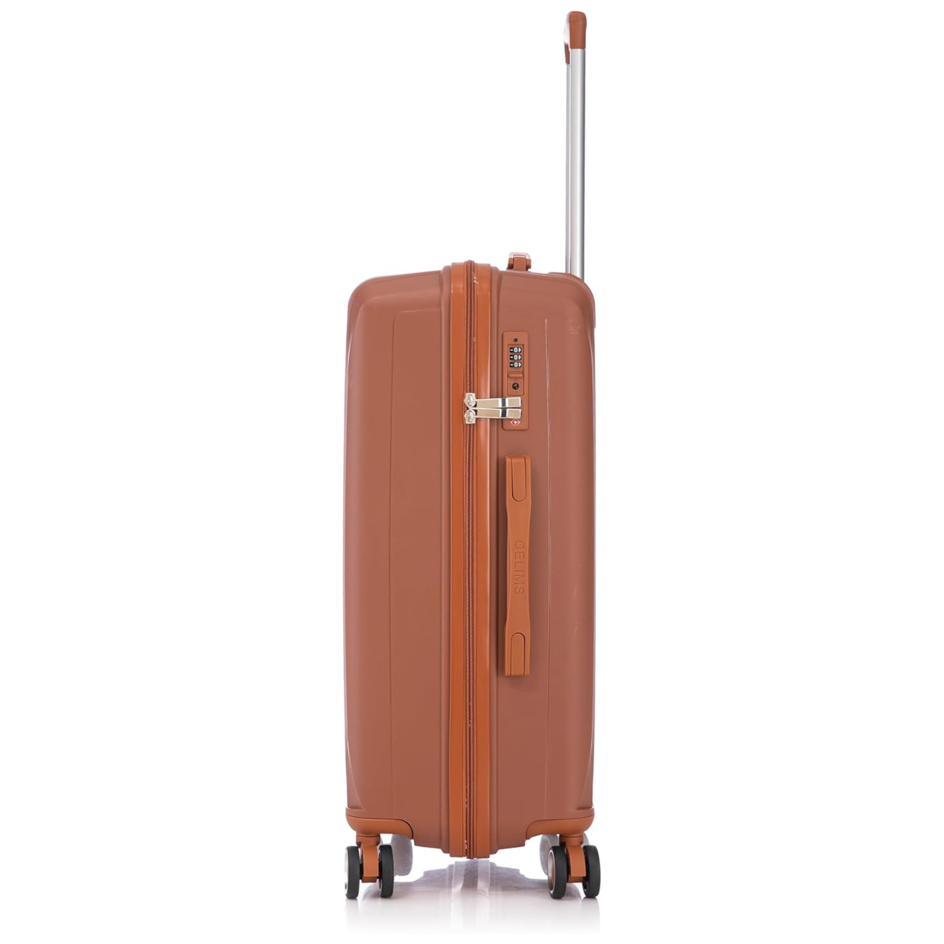 3 Piece Polypropylene Suitcase Set | Cabin Suitcase | Medium Suitcase | Large Suitcase - Blue
