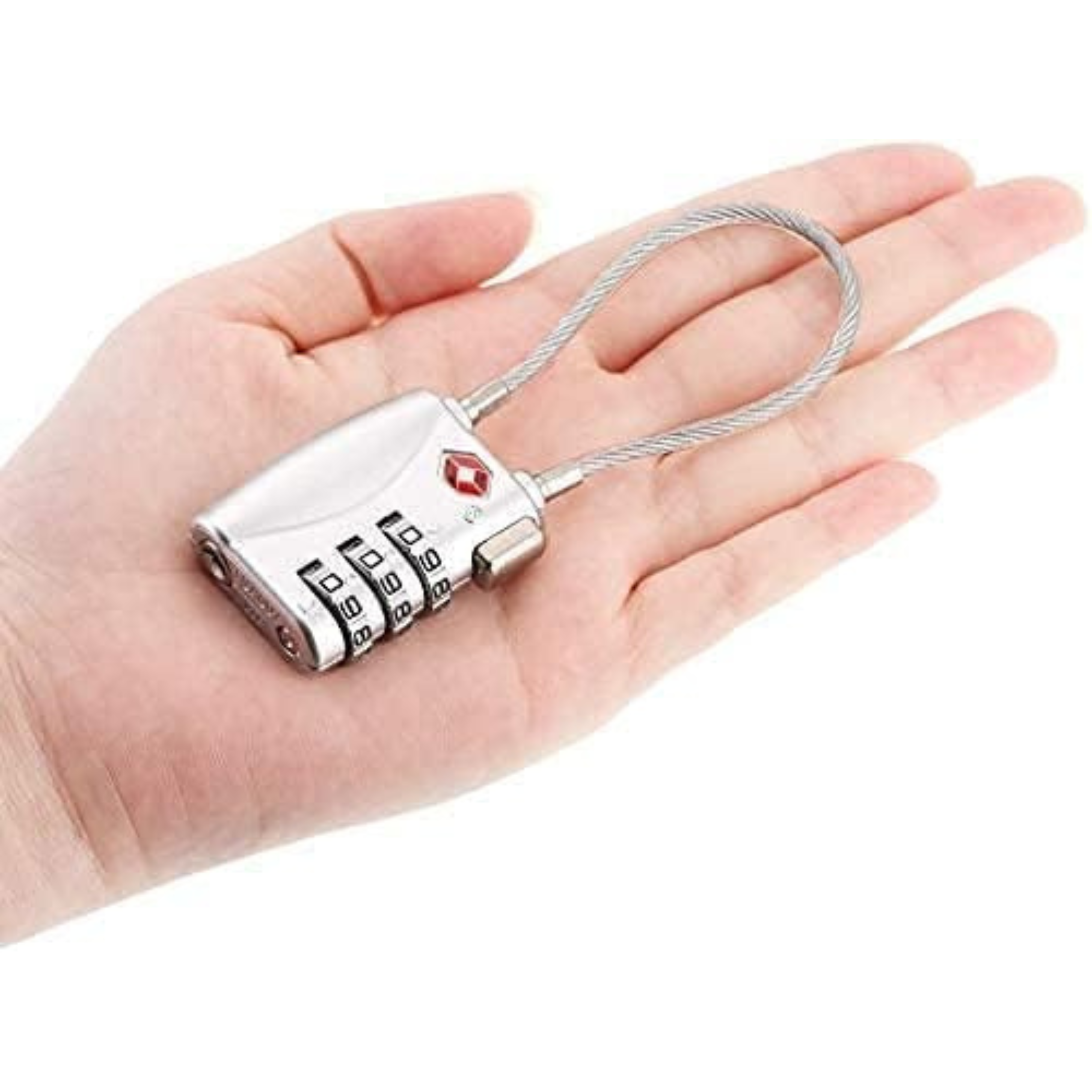 TSA Gepäckschloss für Flugzeuge | Zahlenschloss | Kofferschloss | Idealer Schutz für Ihr Gepäck |