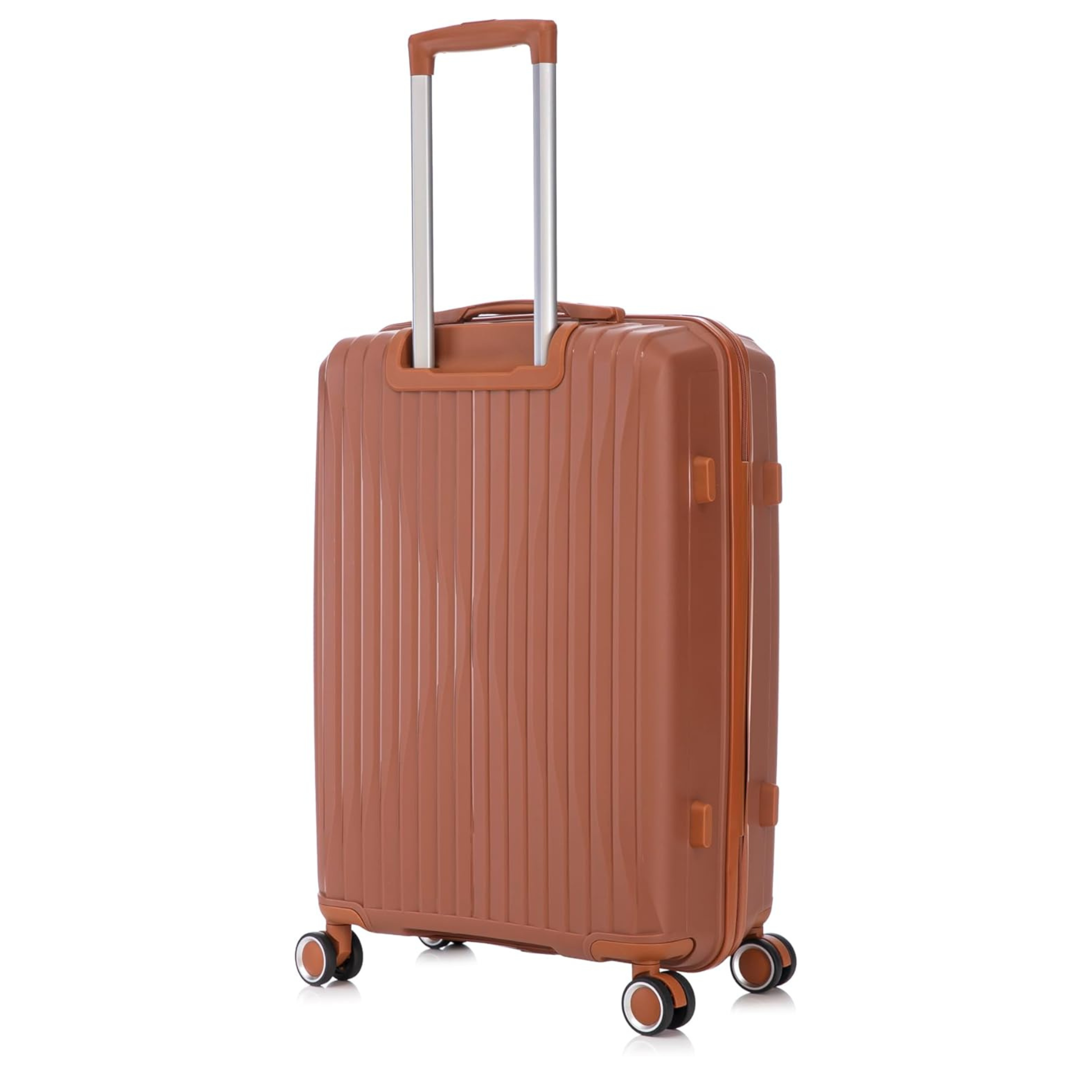 3 Piece Polypropylene Suitcase Set | Cabin Suitcase | Medium Suitcase | Large Suitcase - Blue