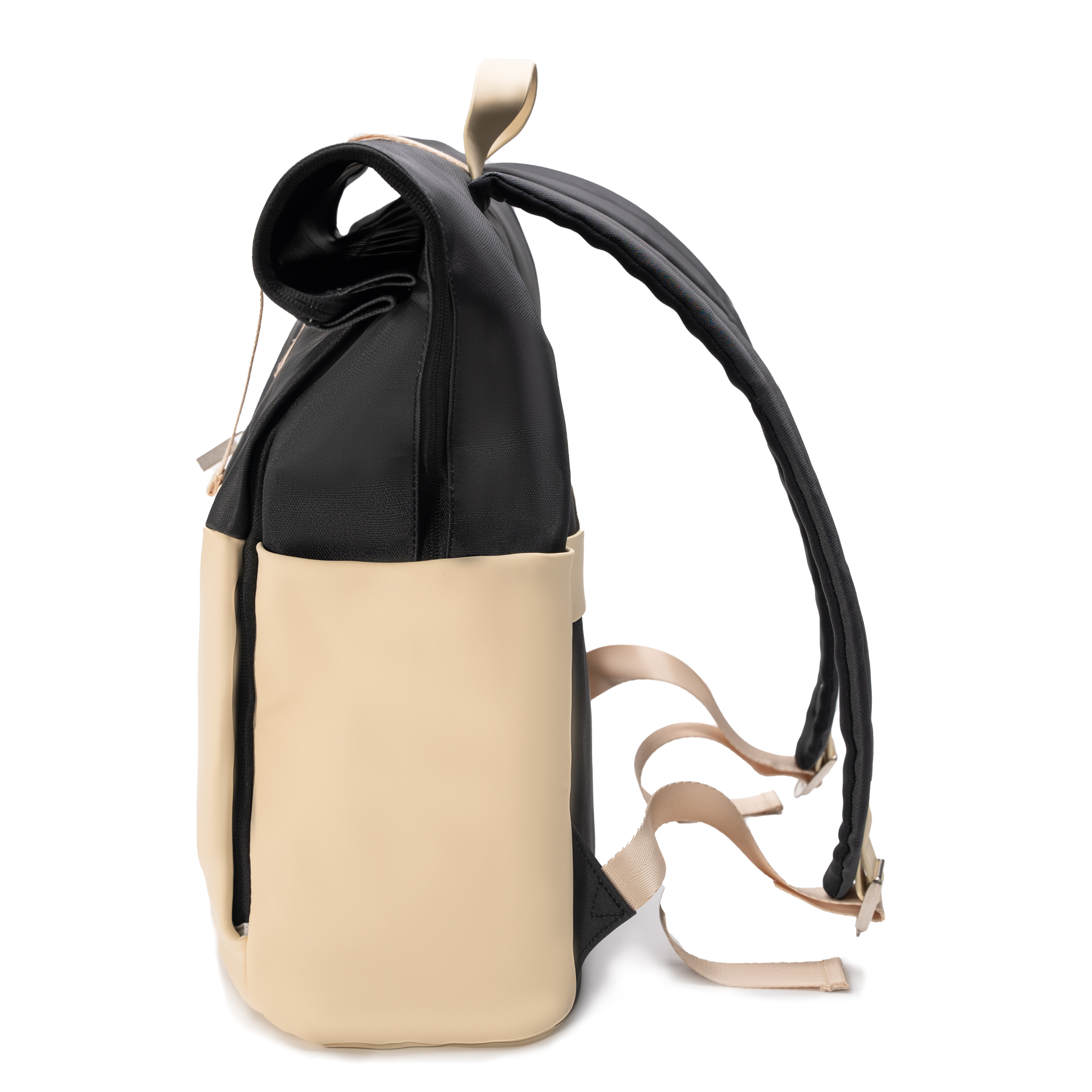 Sac à dos Roll-Top CELIMS - Bagage à Main 40x30x20cm - Imperméable & Ultra-Résitant - Sand