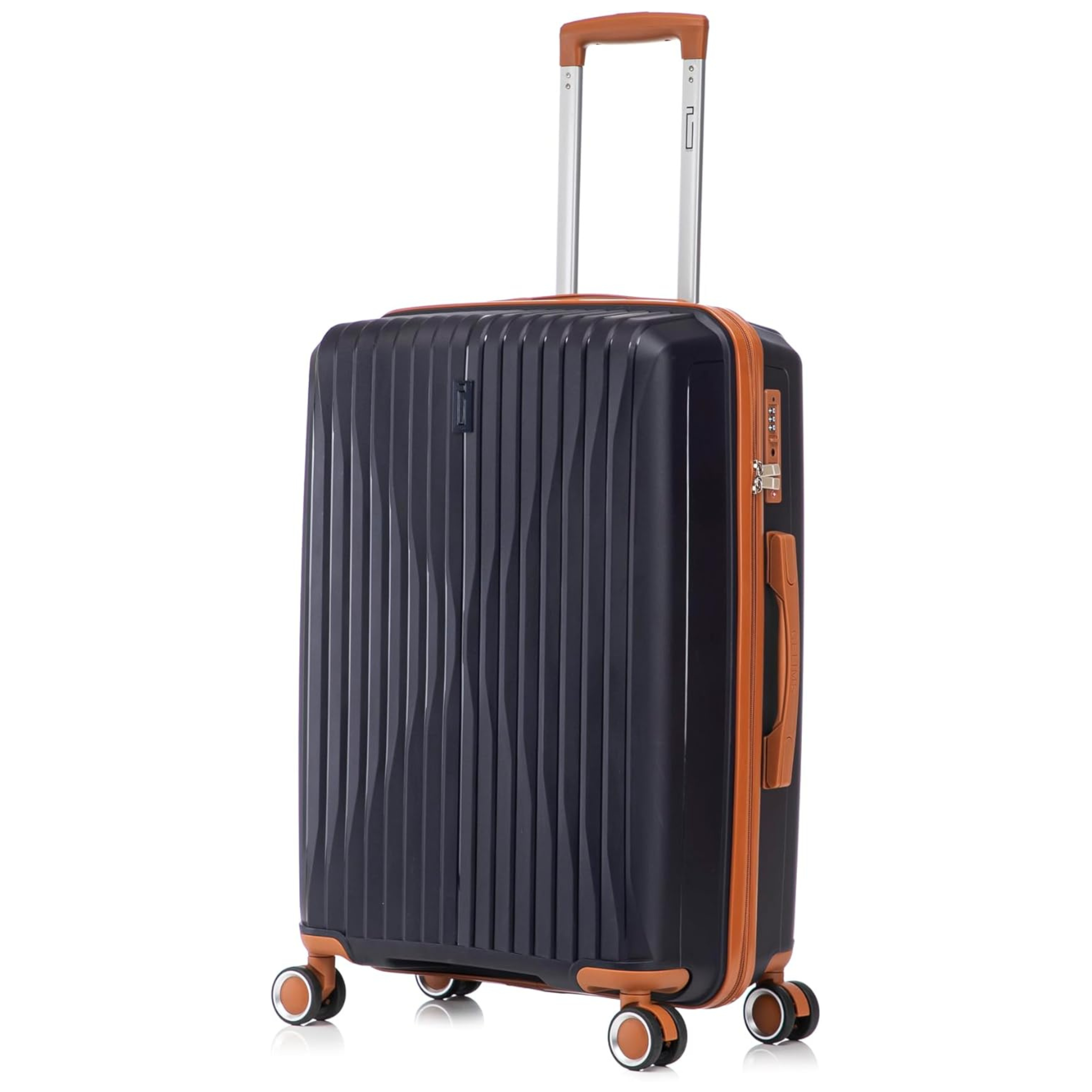 Mittlerer Koffer aus Polypropylen | 20 kg Koffer | 65x40x25 | Blau