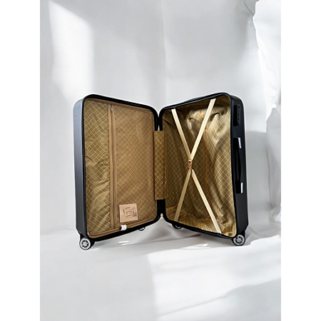 Mittlerer Koffer 65 cm Parisian Traveller | Schloss | Doppelräder | Leicht und robust |