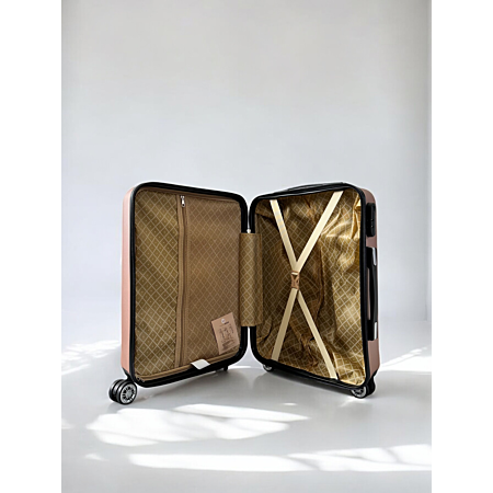 Mittlerer Koffer 65 cm Parisian Traveller | Schloss | Doppelräder | Leicht und robust |