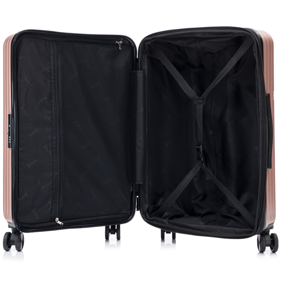 Valise Soute L (65 cm) ABS – Front Opening - Extensible & Serrure TSA