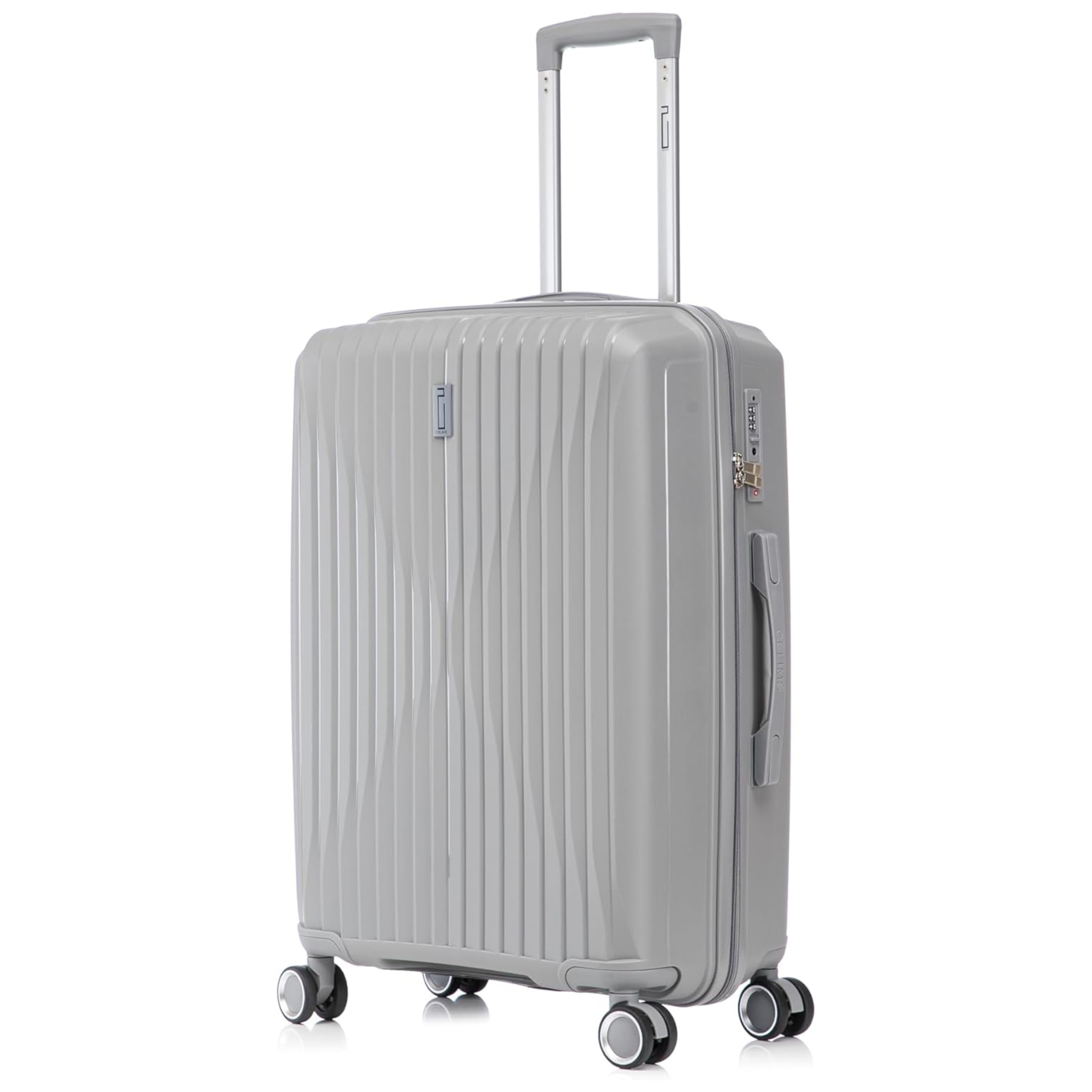 Mittlerer Koffer aus Polypropylen | 20 kg Koffer | 65x40x25 | Blau