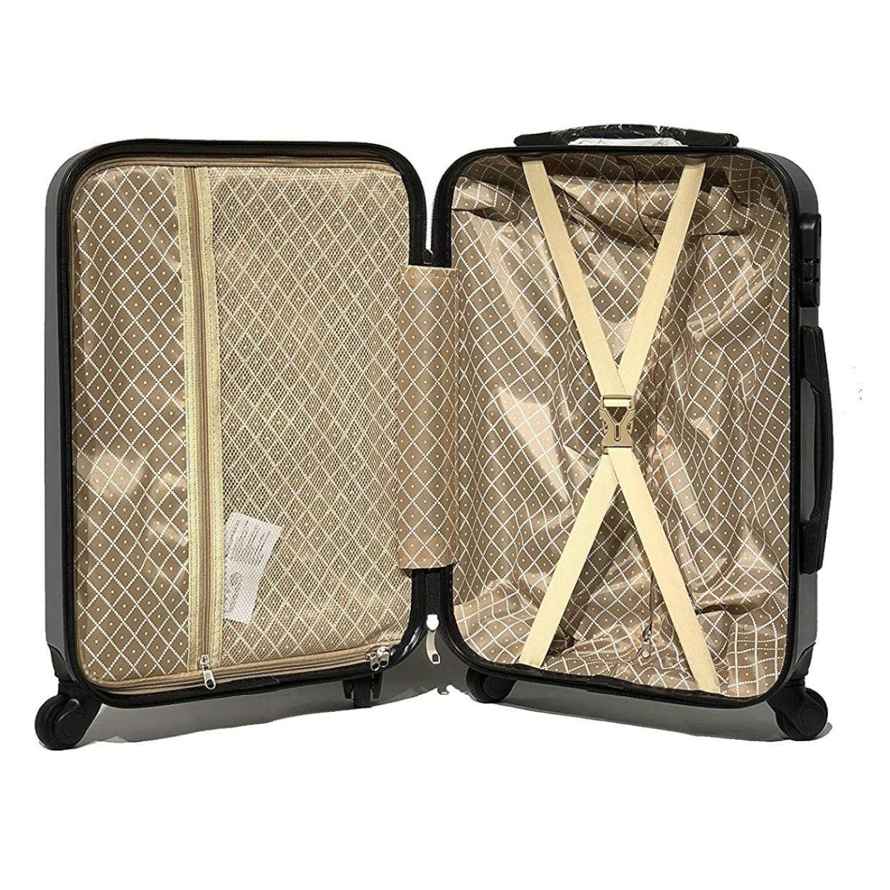 Valise Cabine avec Vanity Urban | Bagage Cabine | 55x40x20 | Argent - Celims France