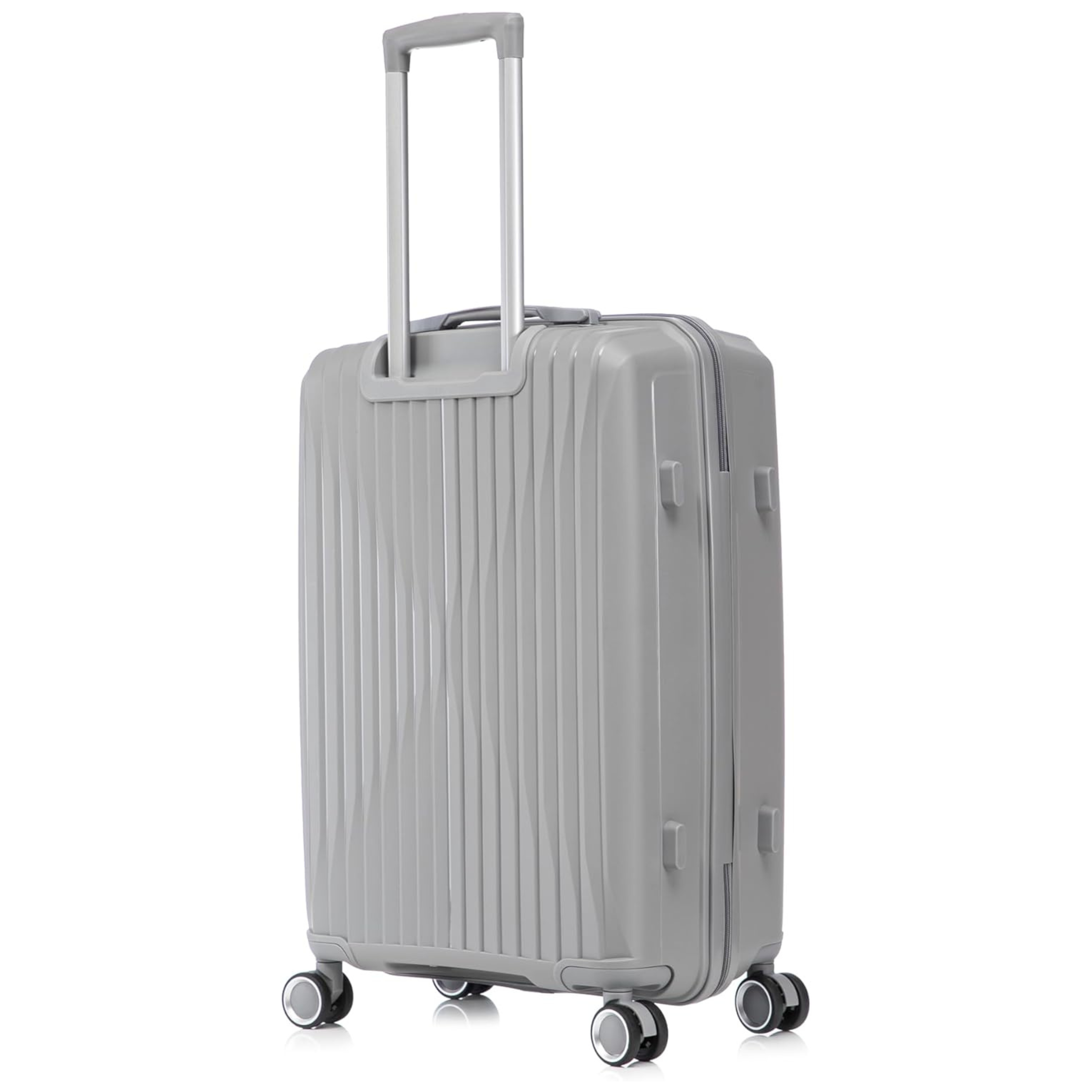 3 Piece Polypropylene Suitcase Set | Cabin Suitcase | Medium Suitcase | Large Suitcase - Blue