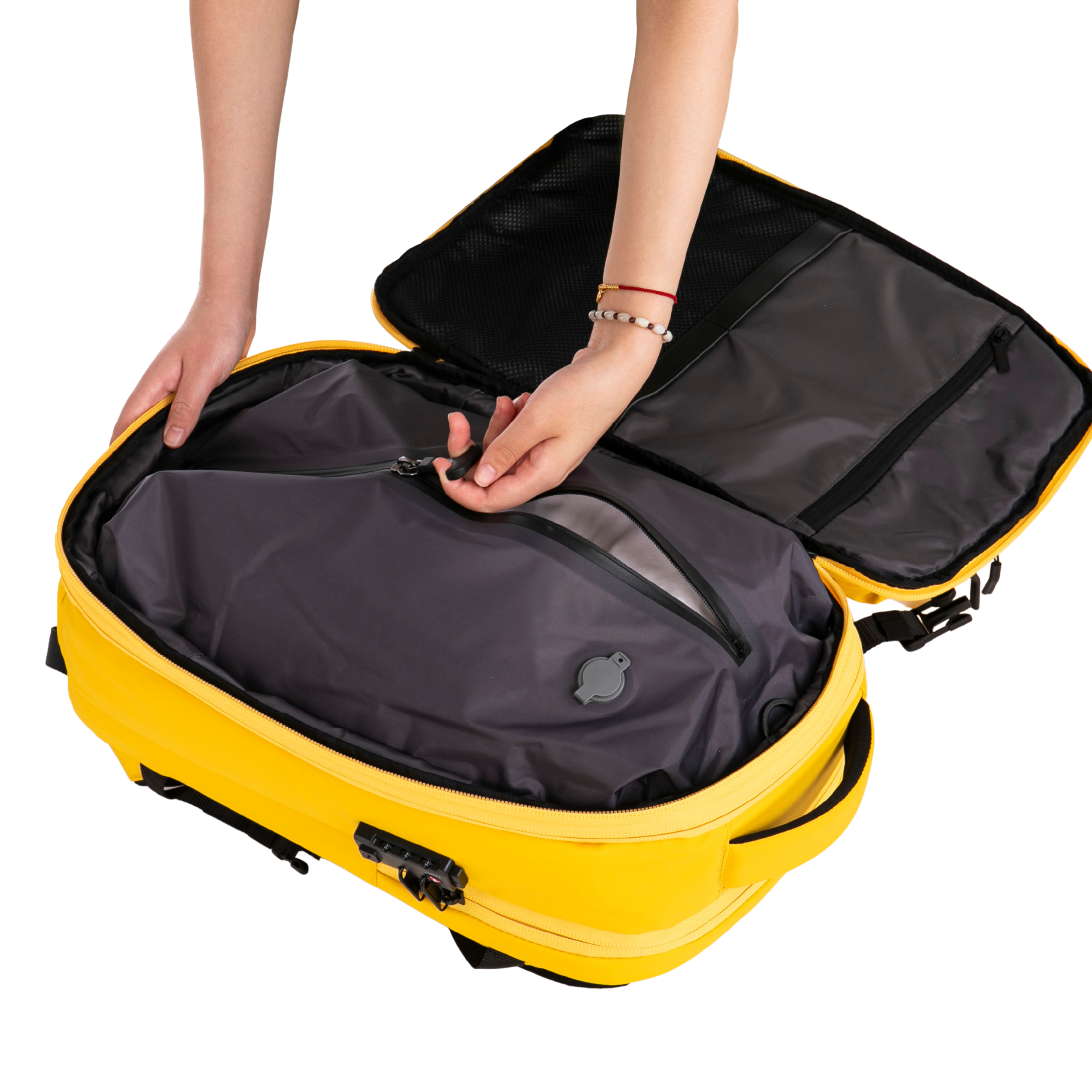 Zaino comprimibile V2 – Con o senza pompa, sacco di compressione incluso