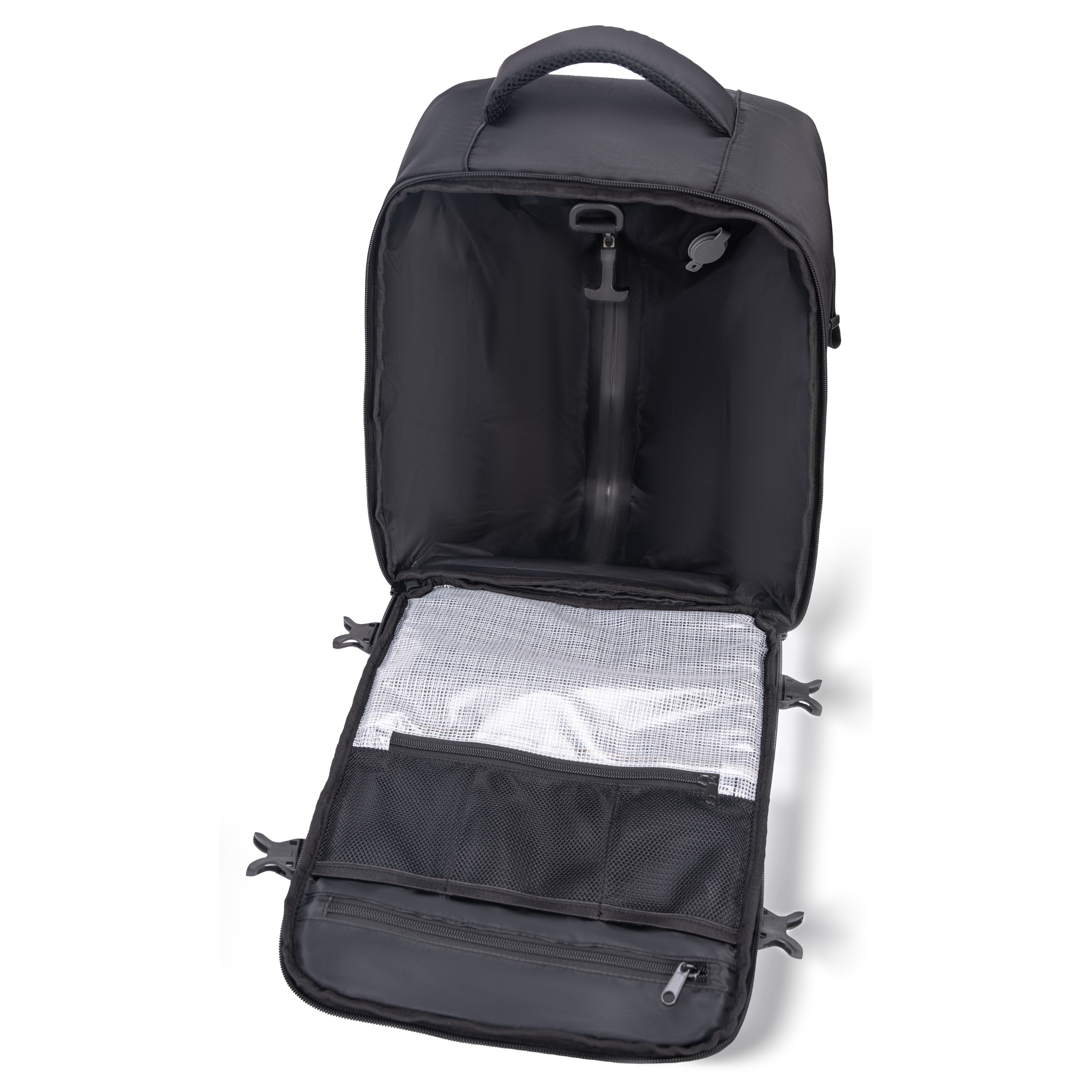 Zaino sottovuoto CELIMS 40x30x20 - Bagaglio a mano - Impermeabile - Rosa