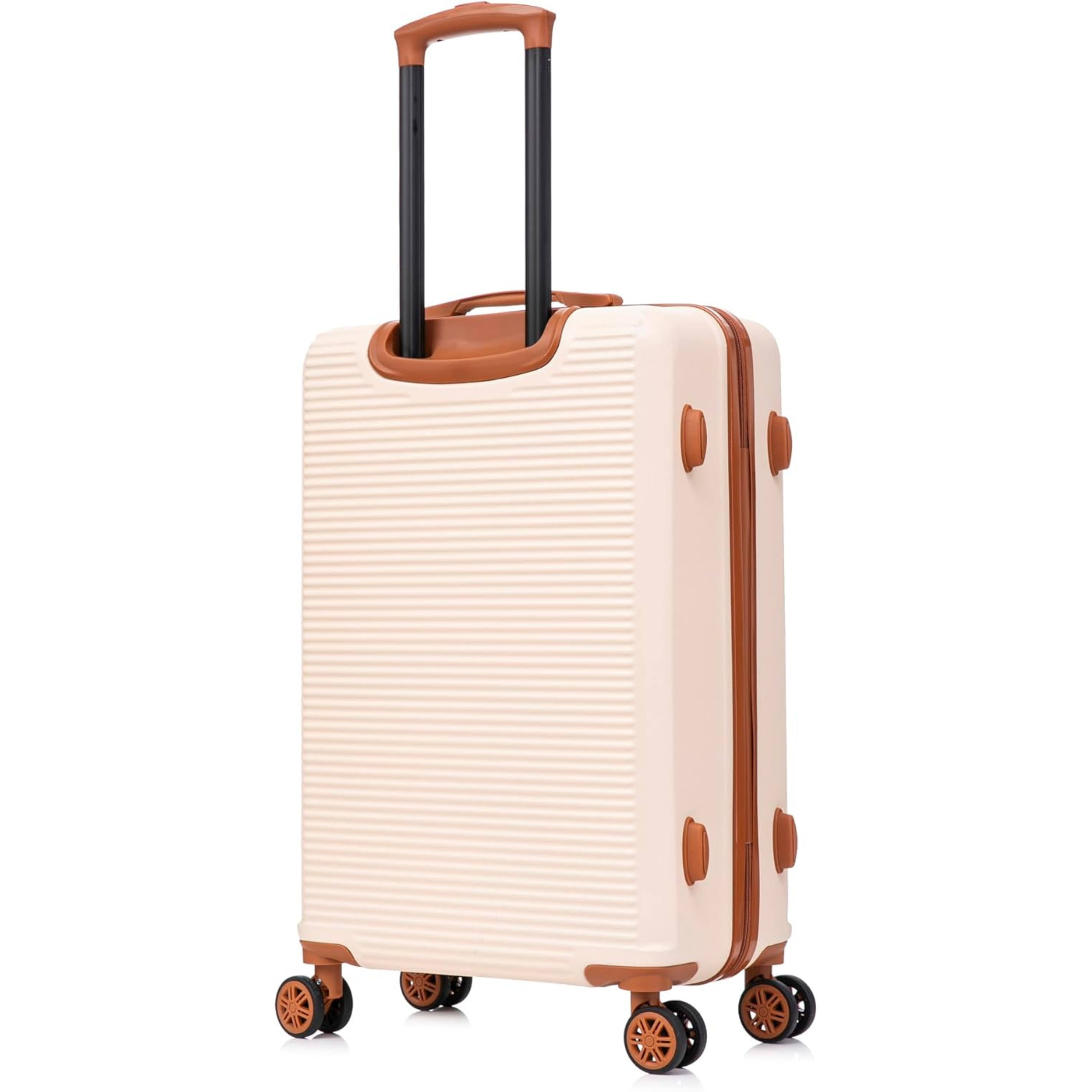 5-piece Week-end suitcase set | Cabin suitcase | Medium suitcase | Large suitcase | 2x Vanity case - Rose Gold