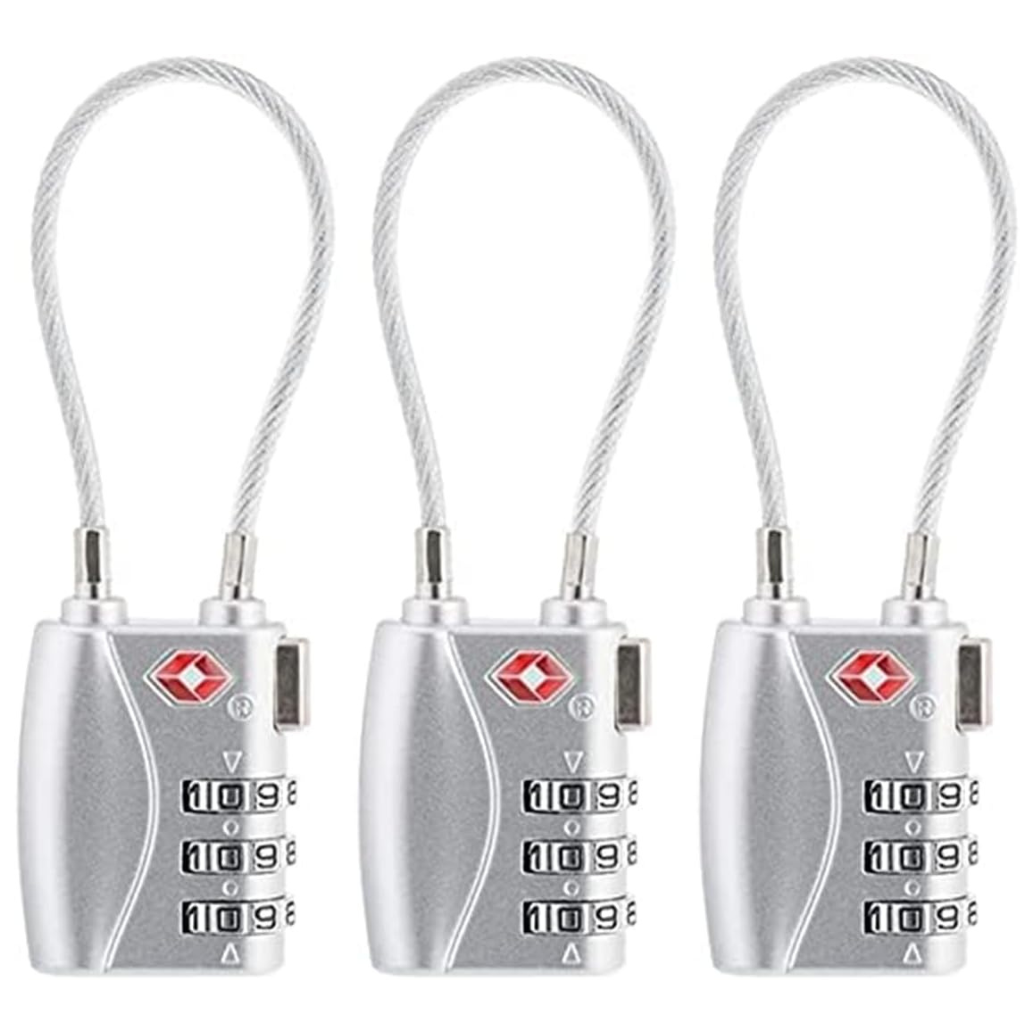 TSA Gepäckschloss für Flugzeuge | Zahlenschloss | Kofferschloss | Idealer Schutz für Ihr Gepäck |