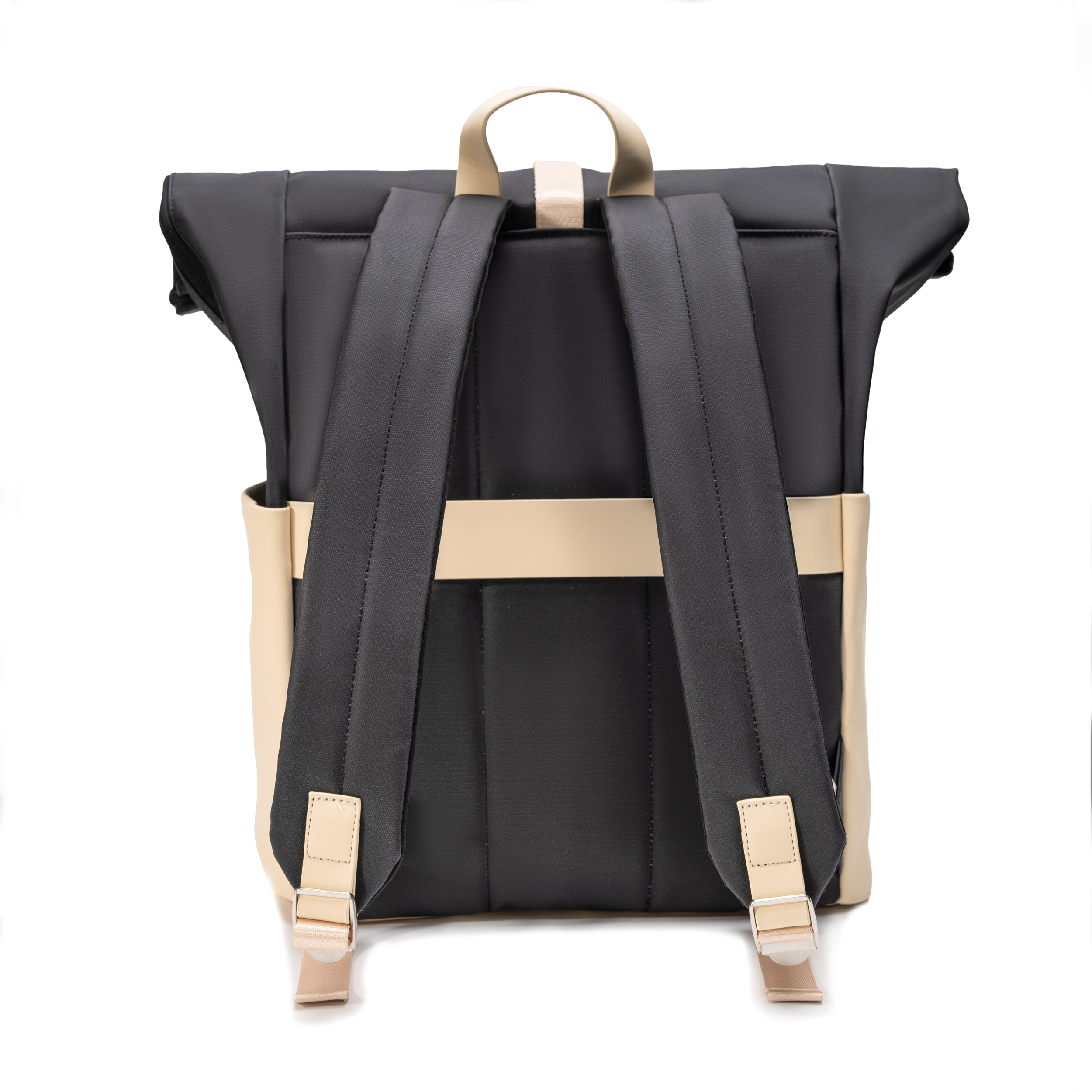 Sac à dos Roll-Top CELIMS - Bagage à Main 40x30x20cm - Imperméable & Ultra-Résitant - Sand