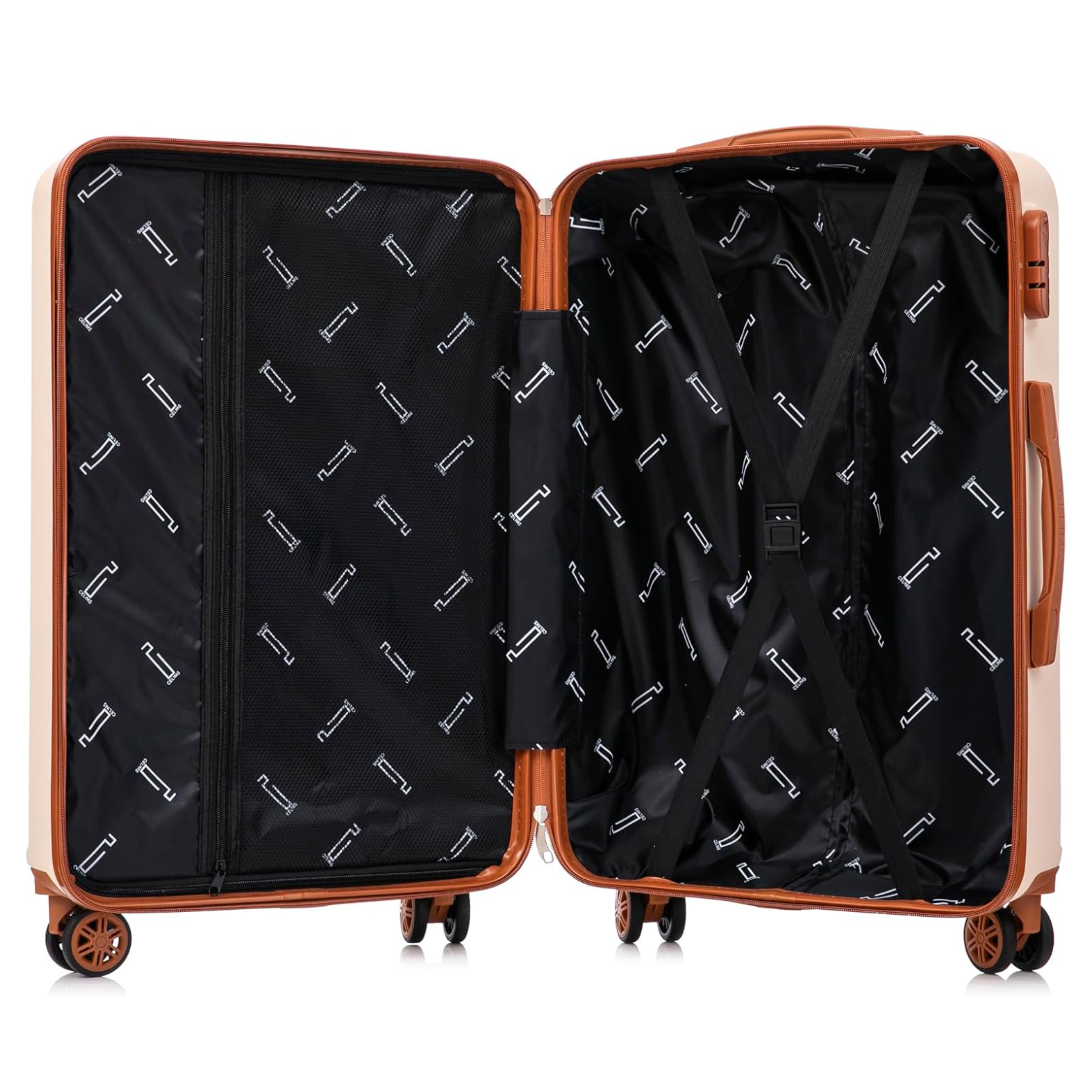 Valigia da weekend | Bagaglio a mano | 55x35x25 | Nero
