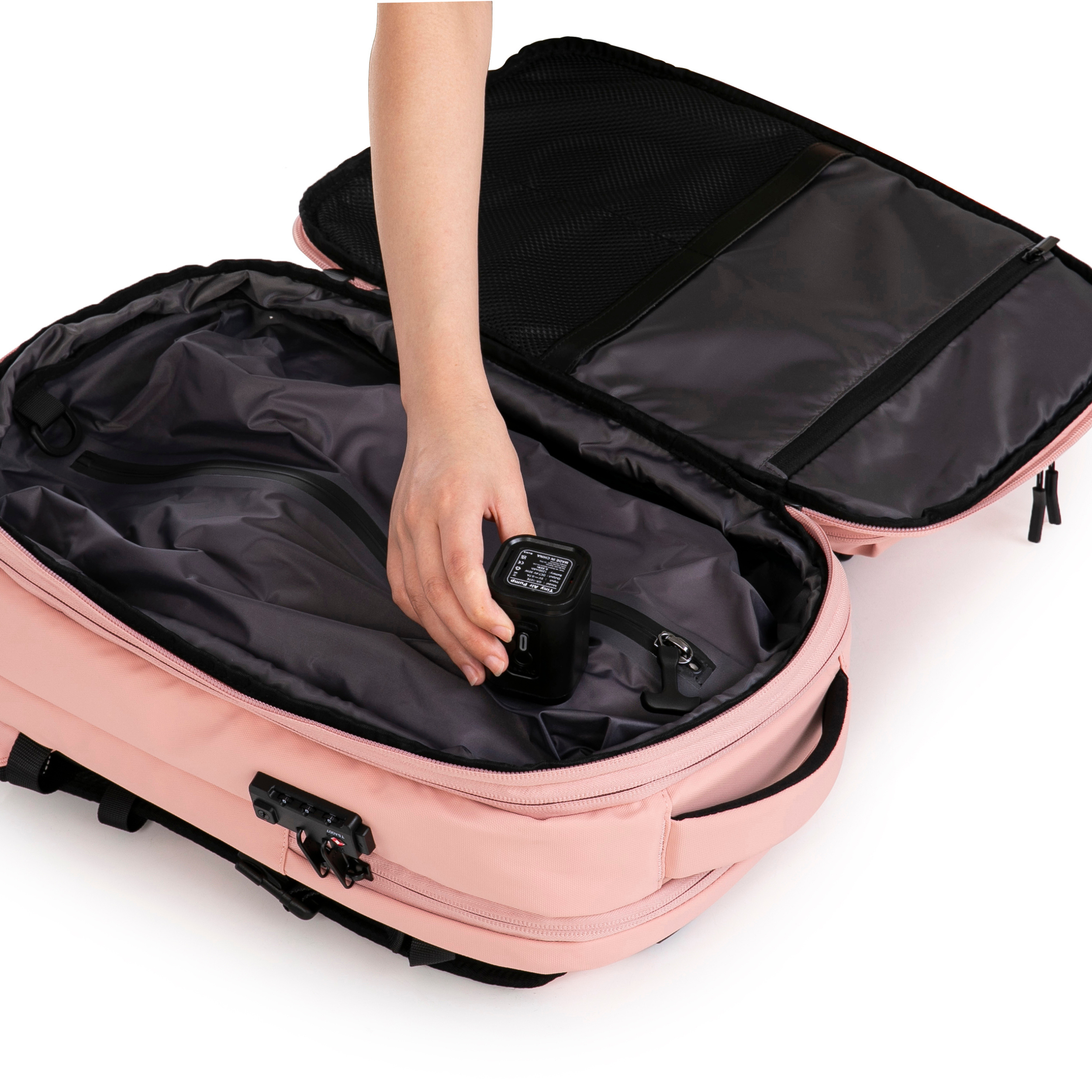 Zaino comprimibile V2 – Con o senza pompa, sacco di compressione incluso