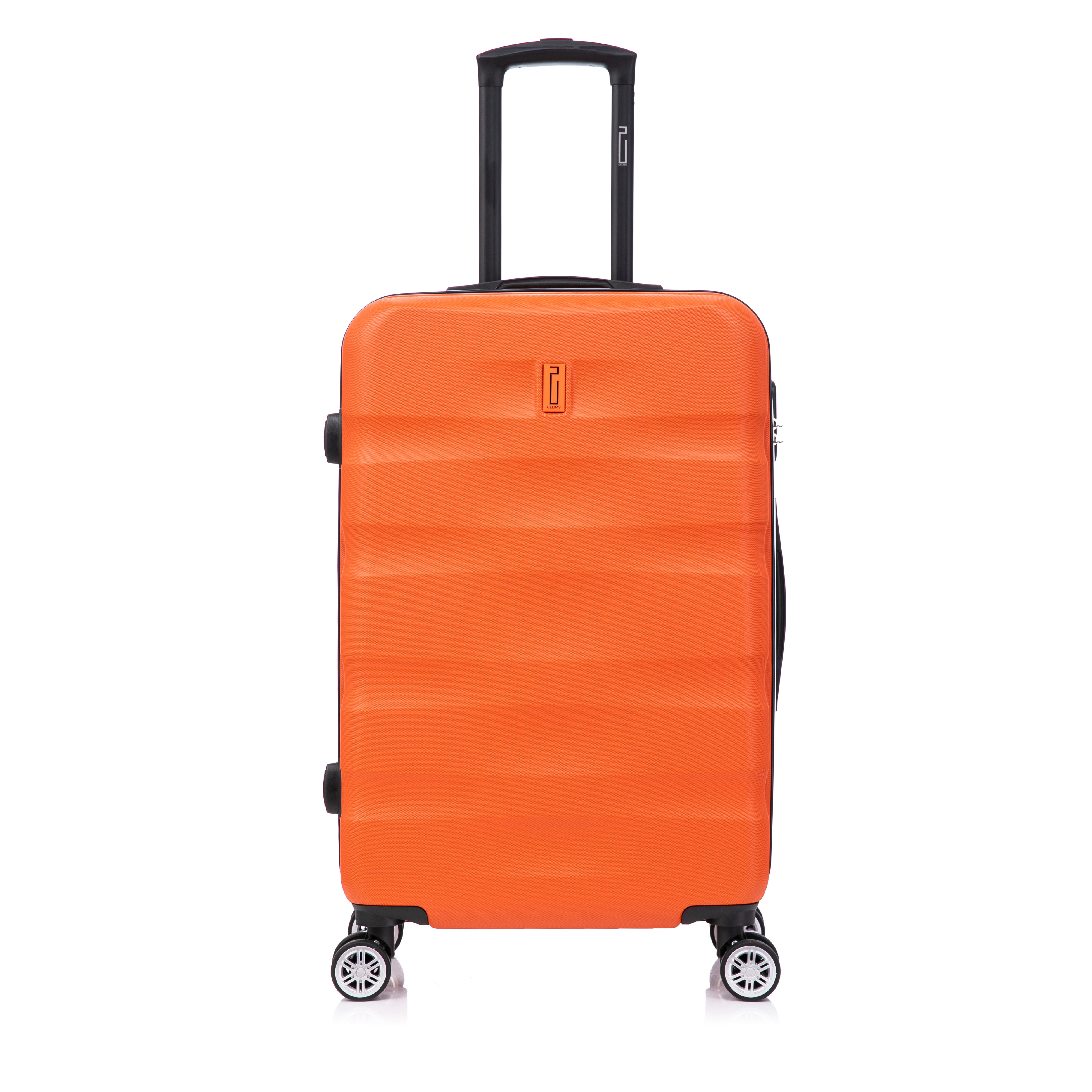 Set valises 5 pièces AeroWave – cabine, moyenne, grande + 2 vanity - Vert