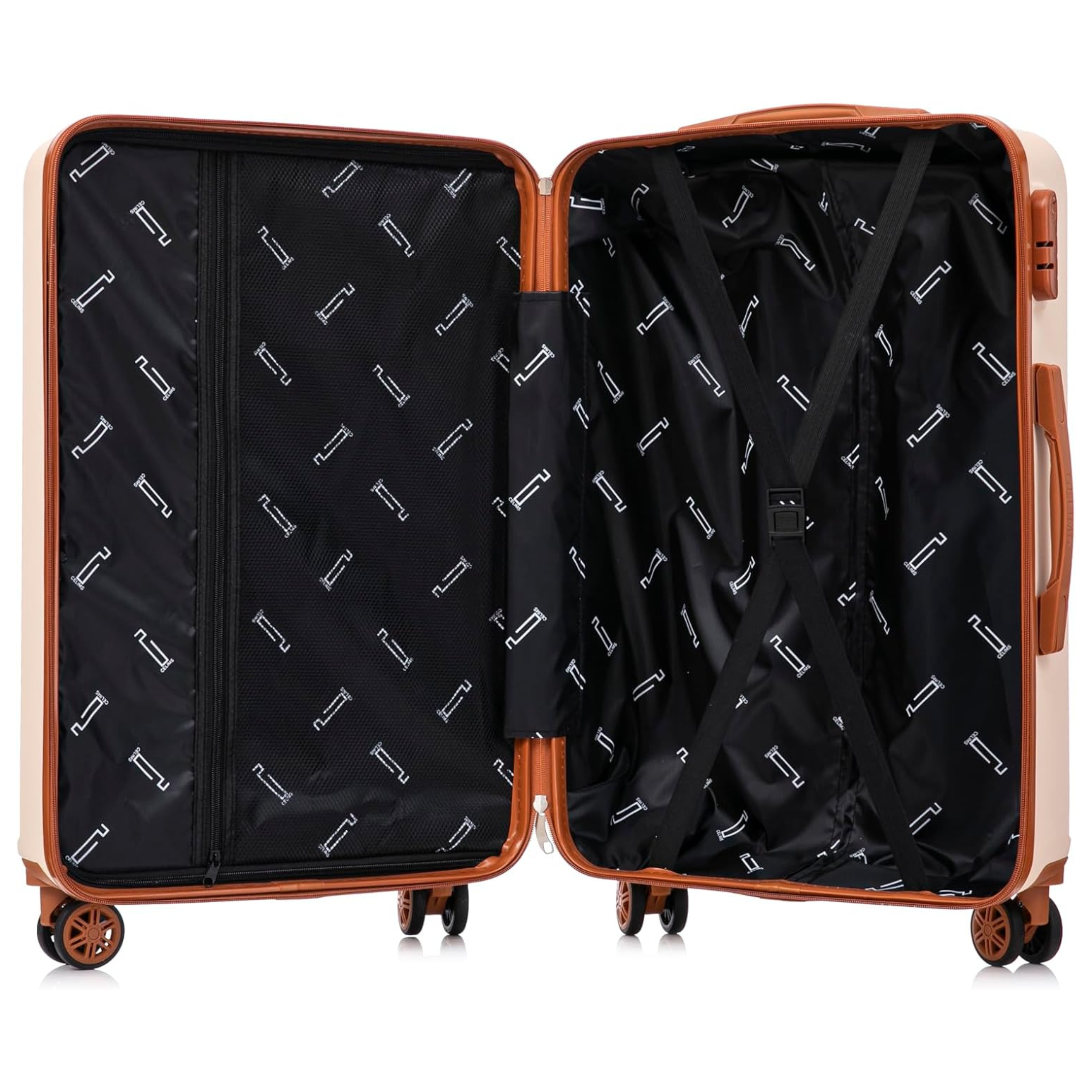 Mittlerer Wochenendkoffer | 20 kg Koffer | 65x40x25 | Schwarz