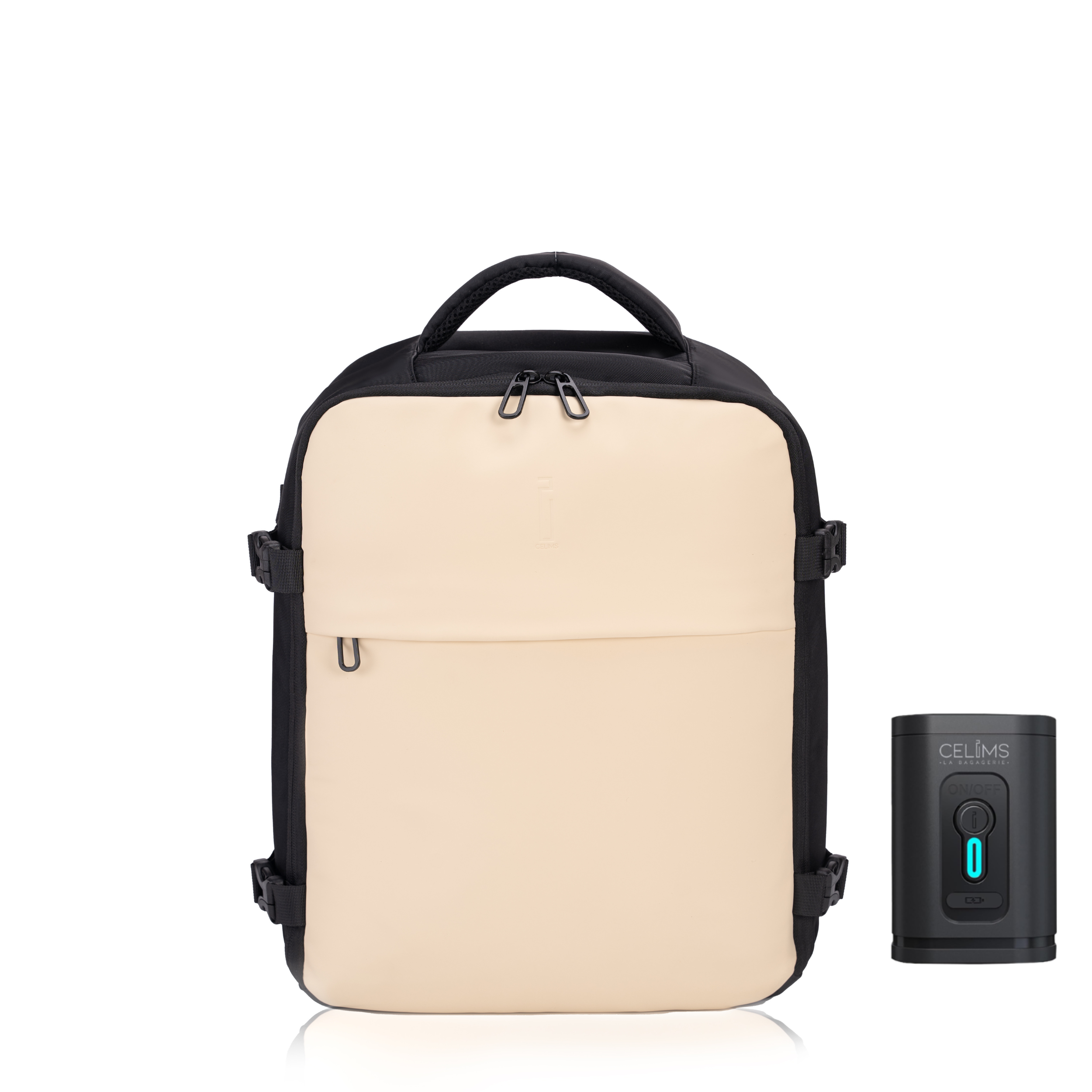 Zaino CELIMS 40x30x20 - Bagaglio a mano - Impermeabile - Rosa