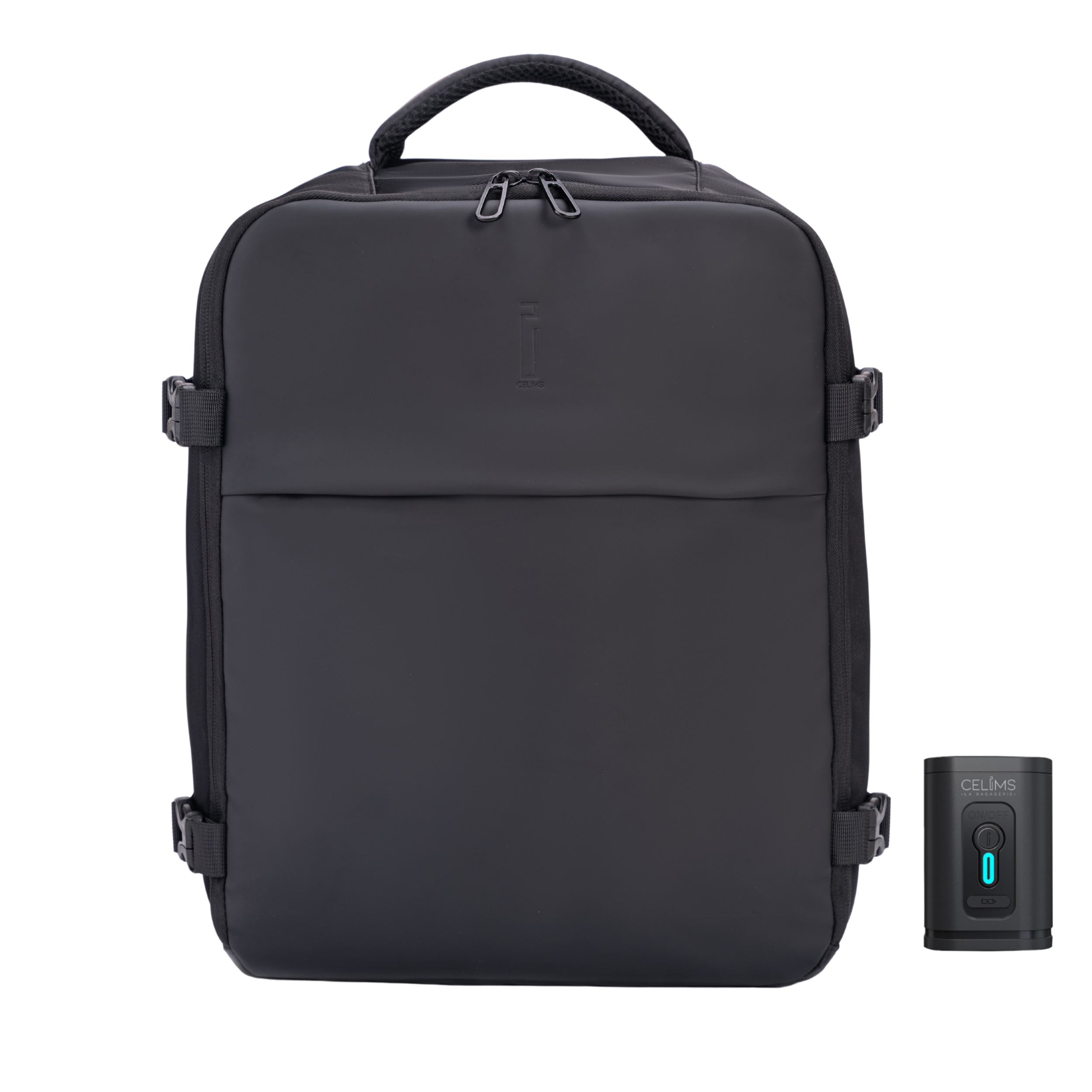 Zaino CELIMS 40x30x20 - Bagaglio a mano - Impermeabile - Rosa