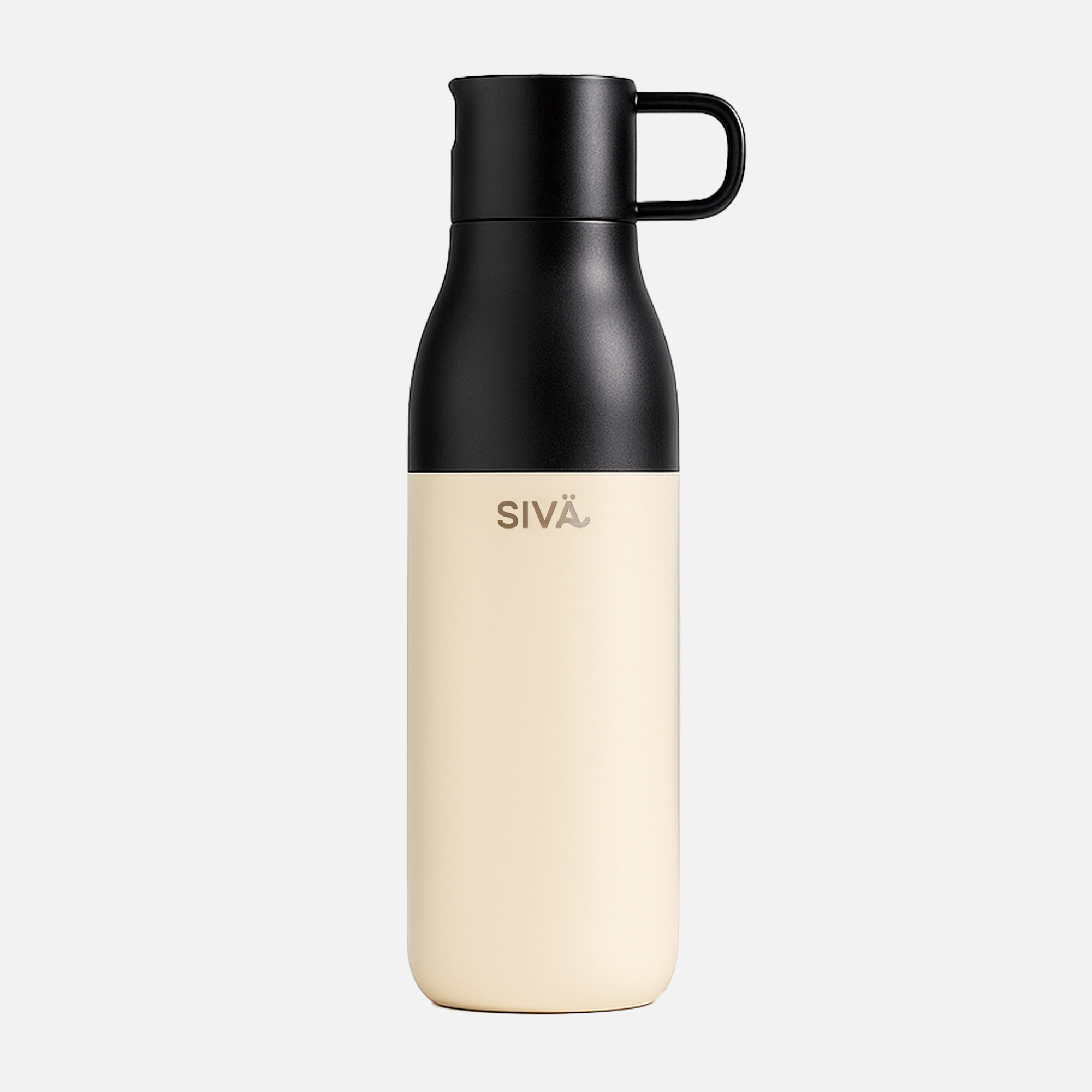 SIVÄ – Gourde Isotherme Inox 740ml | 100% Étanche avec Filtre Charbon Actif | Sans BPA