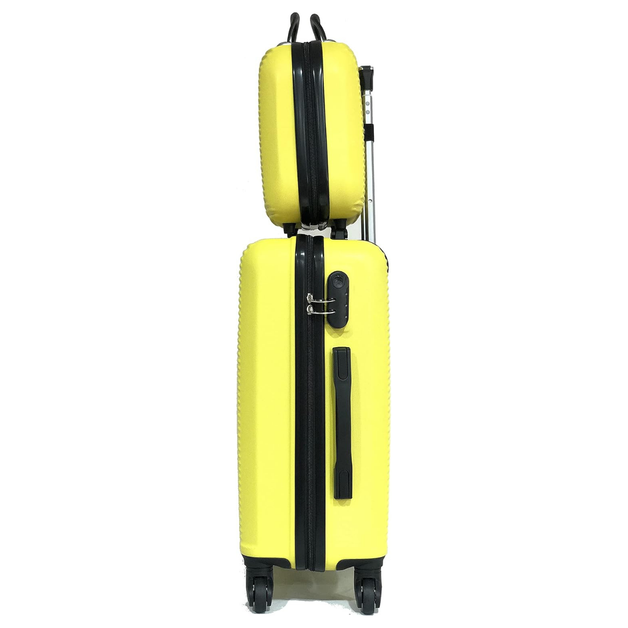 Set_De_Valise_5_pieces_Week-end_Valise_Cabine_Valise_Moyenne_Valise_Grande_2x_Vanity_Jaune_Celims_France