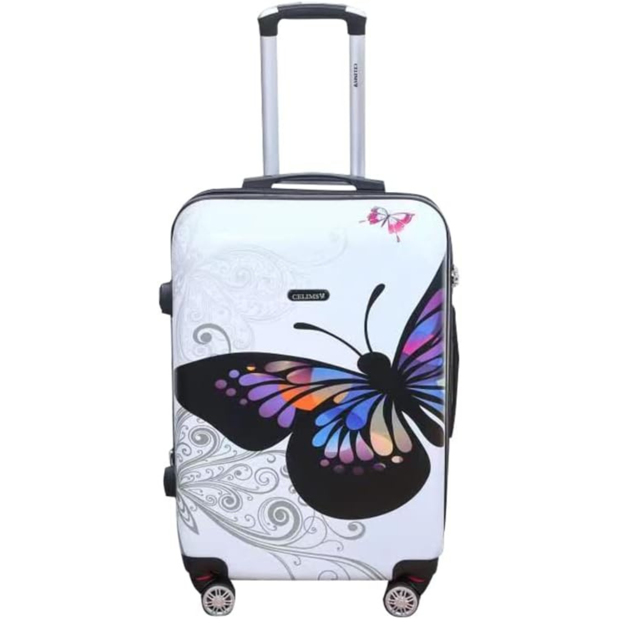 Valise_Moyenne_Polycarbonate_Valise_20_kg_65x40x25_Blanc_-_Celims_France