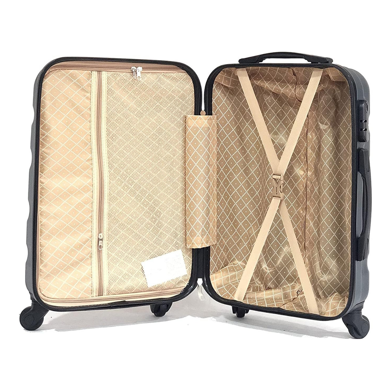 Valigia da cabina AeroWave | Bagaglio a mano | 55x35x25 | Verde
