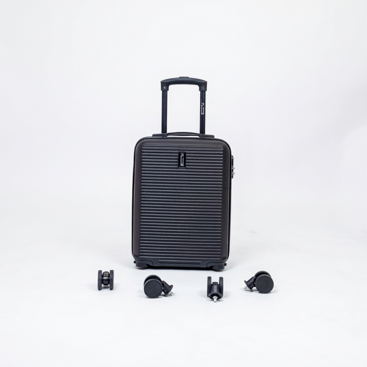 Valigia da cabina in ABS - XS con ruote rimovibili (45 cm) 