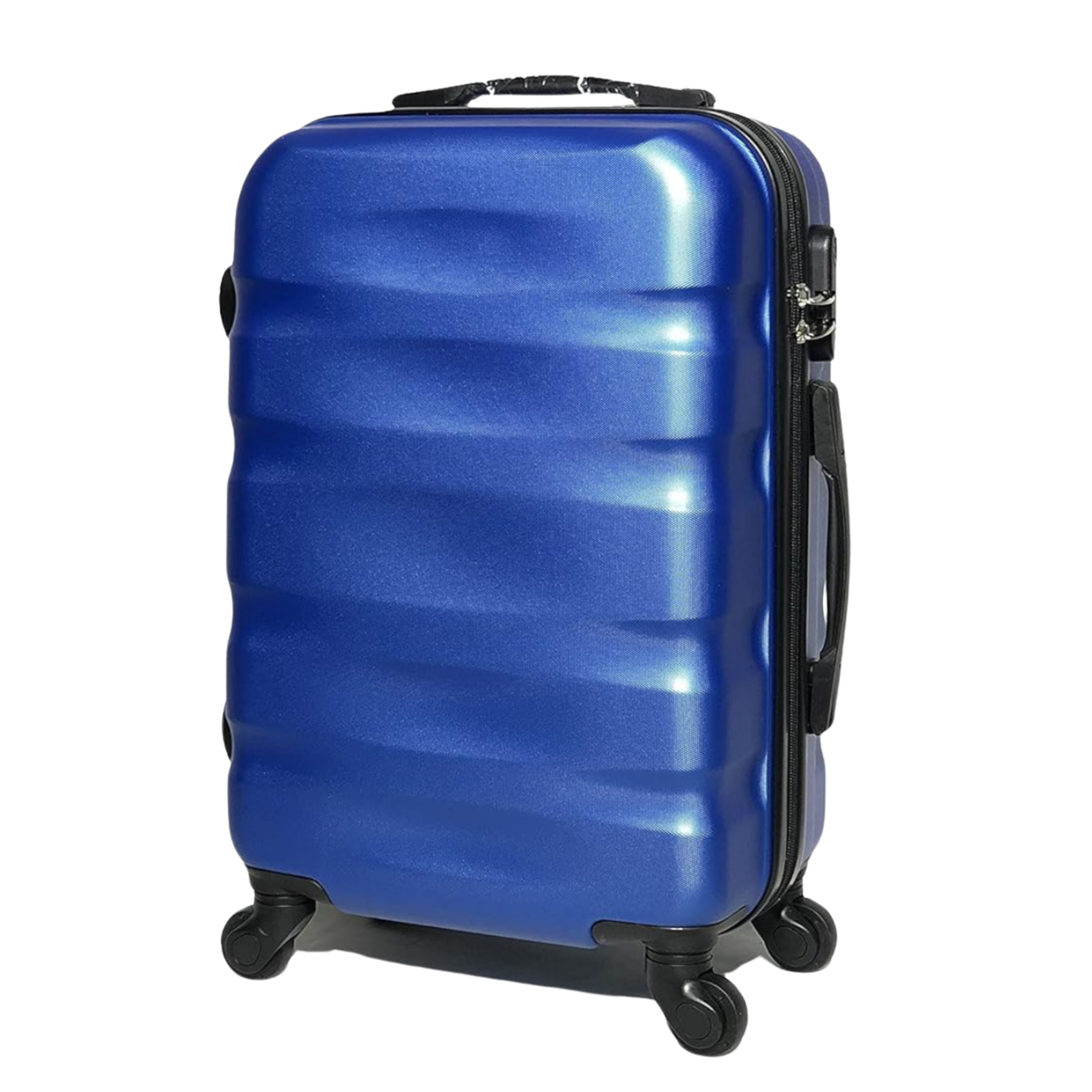 AeroWave Kabinenkoffer | Handgepäck | 55x35x25 | Blau