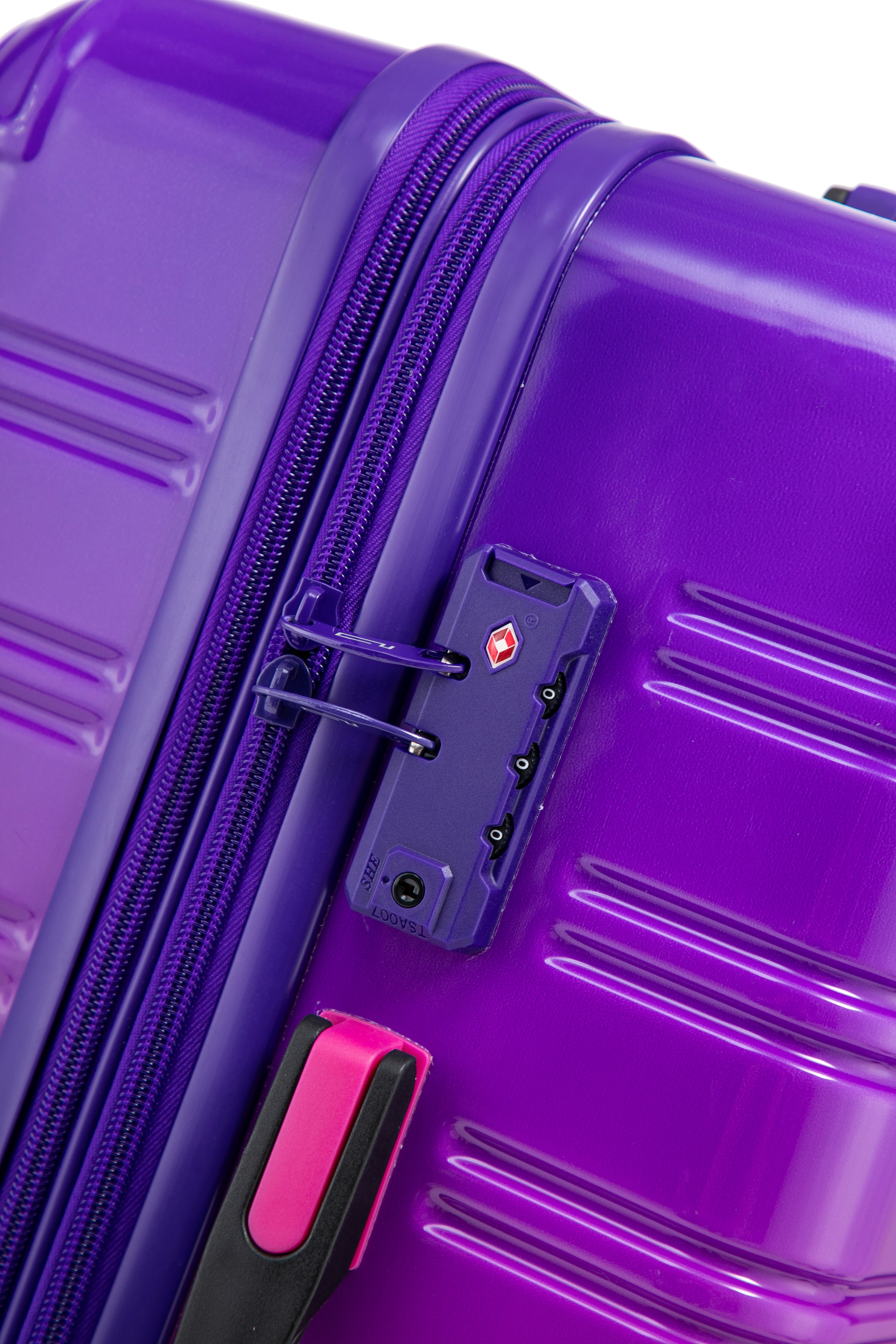 SET - 3er-Set Koffer - Polycarbonat (XL-75cm) (L-65cm) (S-55cm)